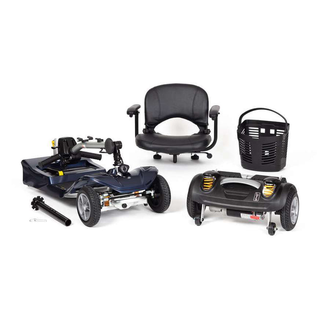 Drive AstroLite Boot Electric Mobility Scooter - Black or Blue - 10Ah or 17Ah - Humber Mobility Centre