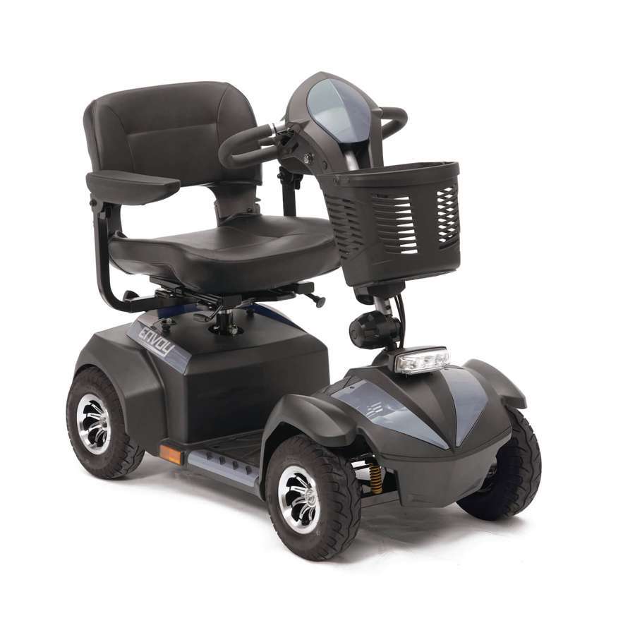 Drive Envoy 4mph Electric Mobility Scooter Blue, Red or Silver