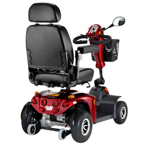 FreeRider Mayfair 8 Evolution All Terrain Electric Mobility Scooter Candy Red 8mph - Humber Mobility Centre