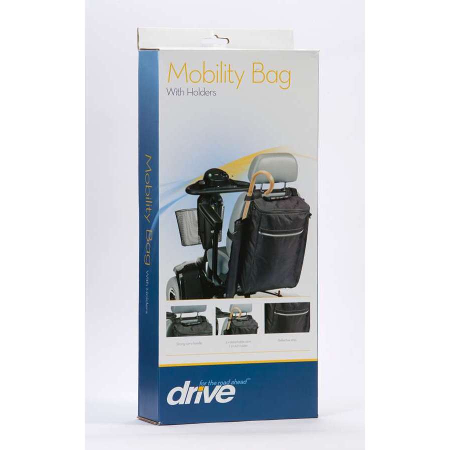 Mobility Bag with Crutch/Walking Stick Holders