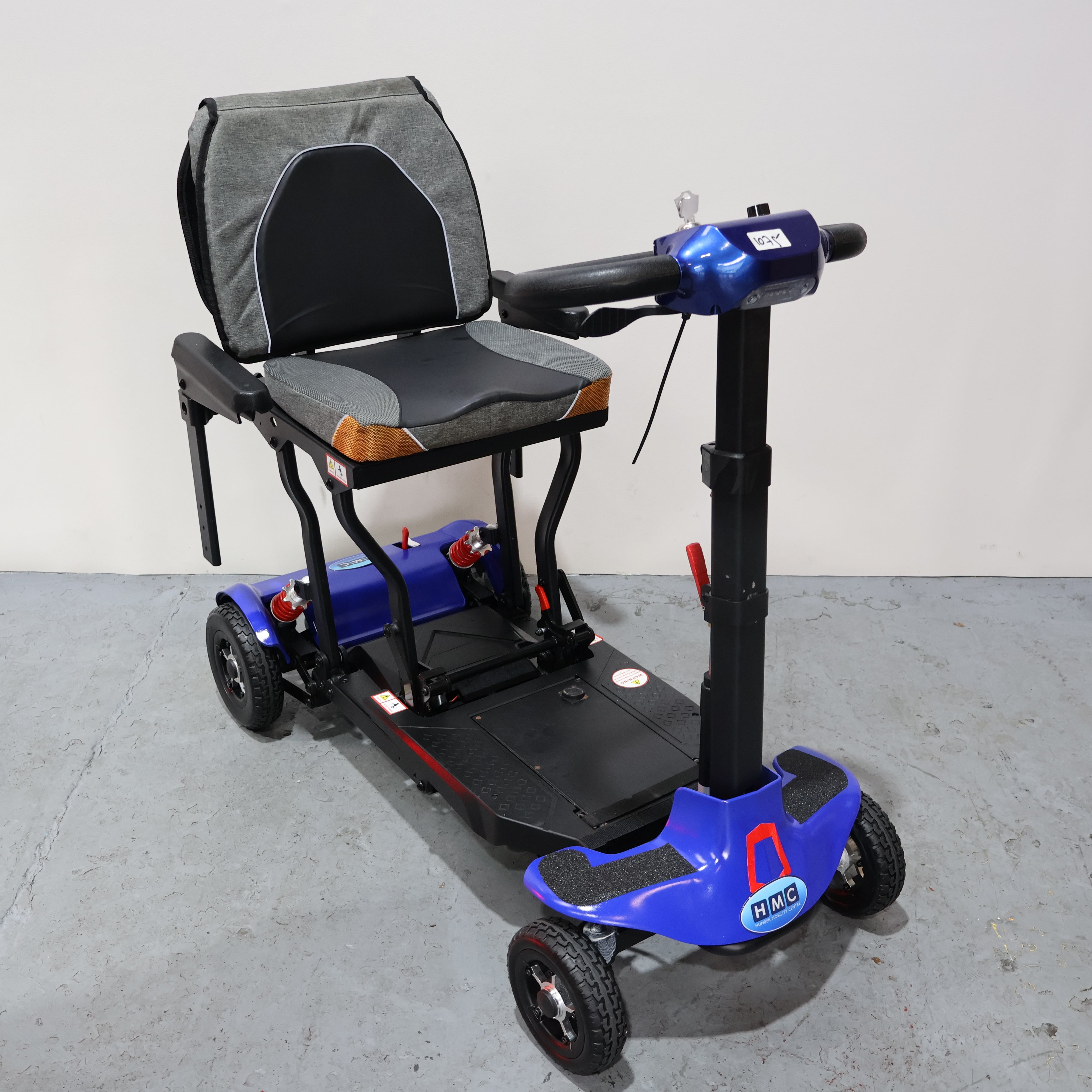 Monarch Genie Plus Lightweight 4 Wheeled Mobility Scooter Airline Friendly
