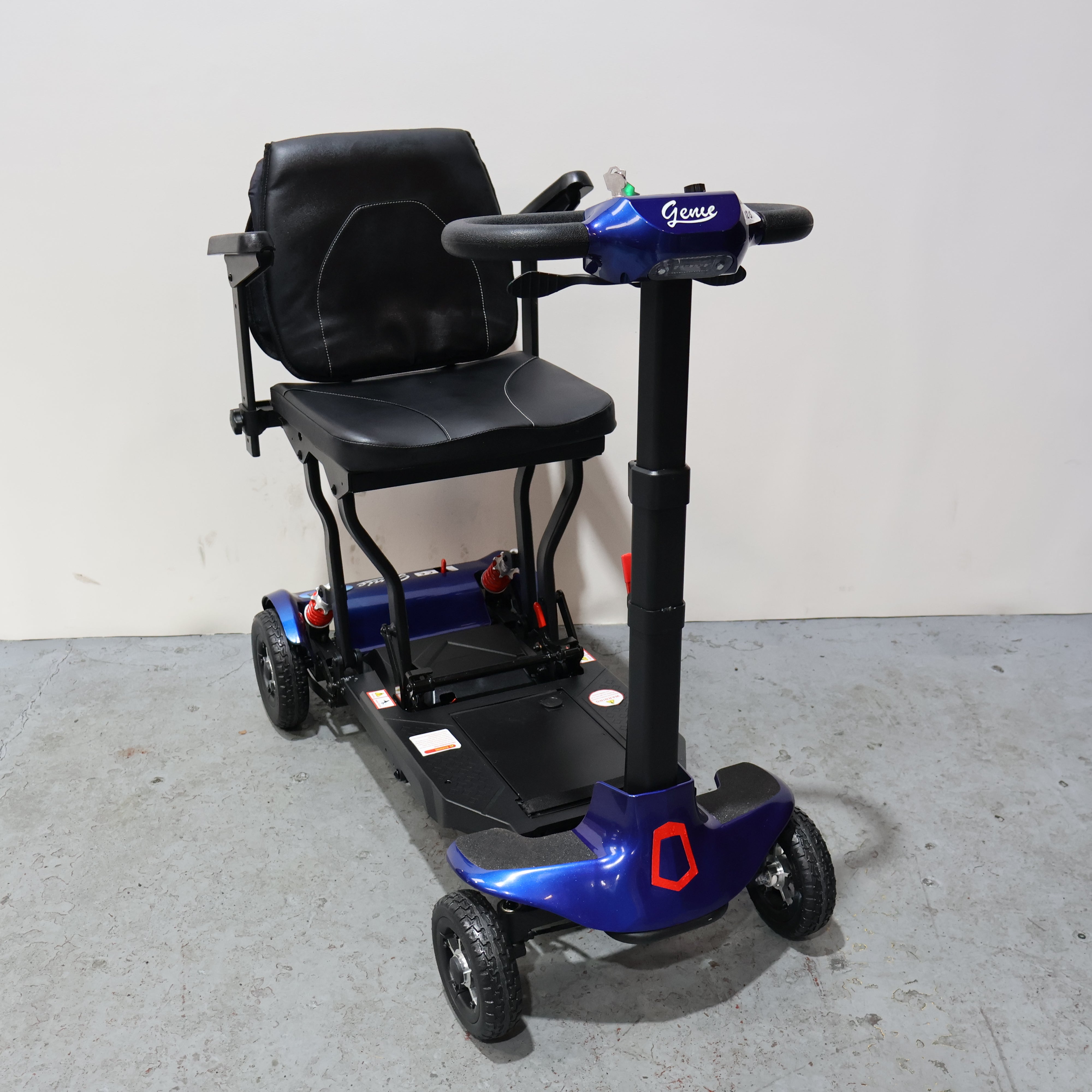 Monarch Genie Plus Lightweight 4 Wheeled Mobility Scooter Airline Friendly
