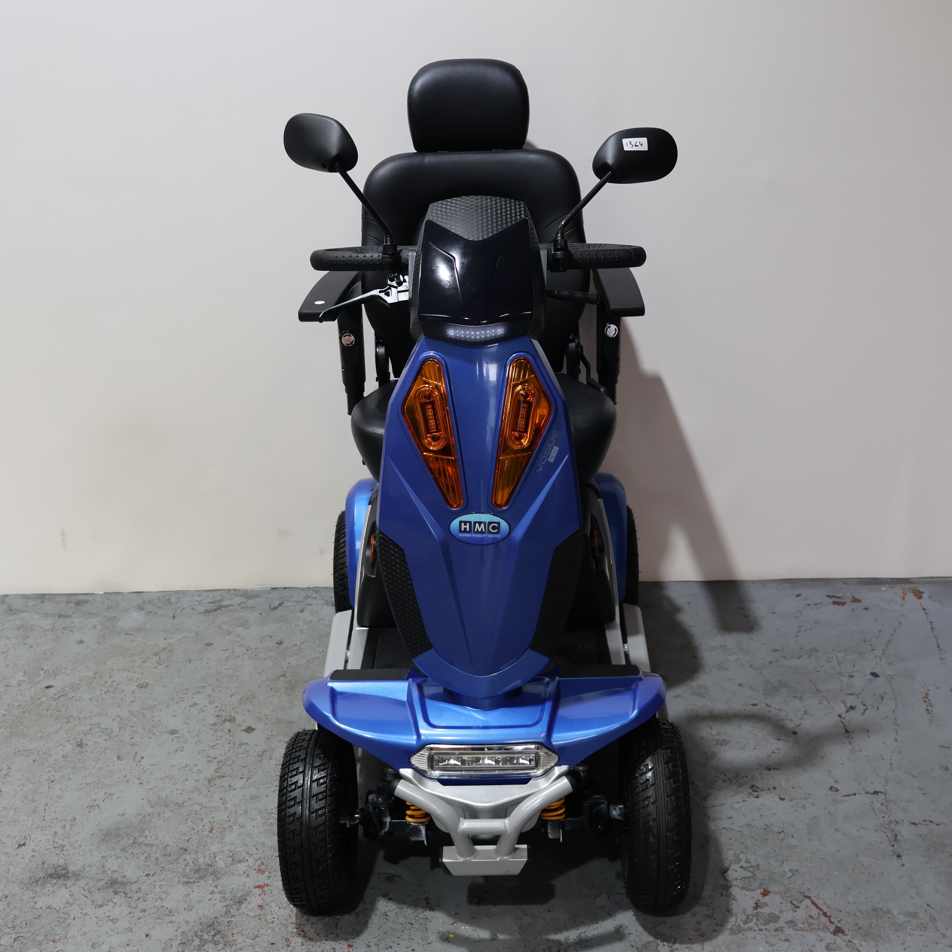 Monarch Vouge XL Blue Electric Mobility Scooter 8mph - Humber Mobility Centre