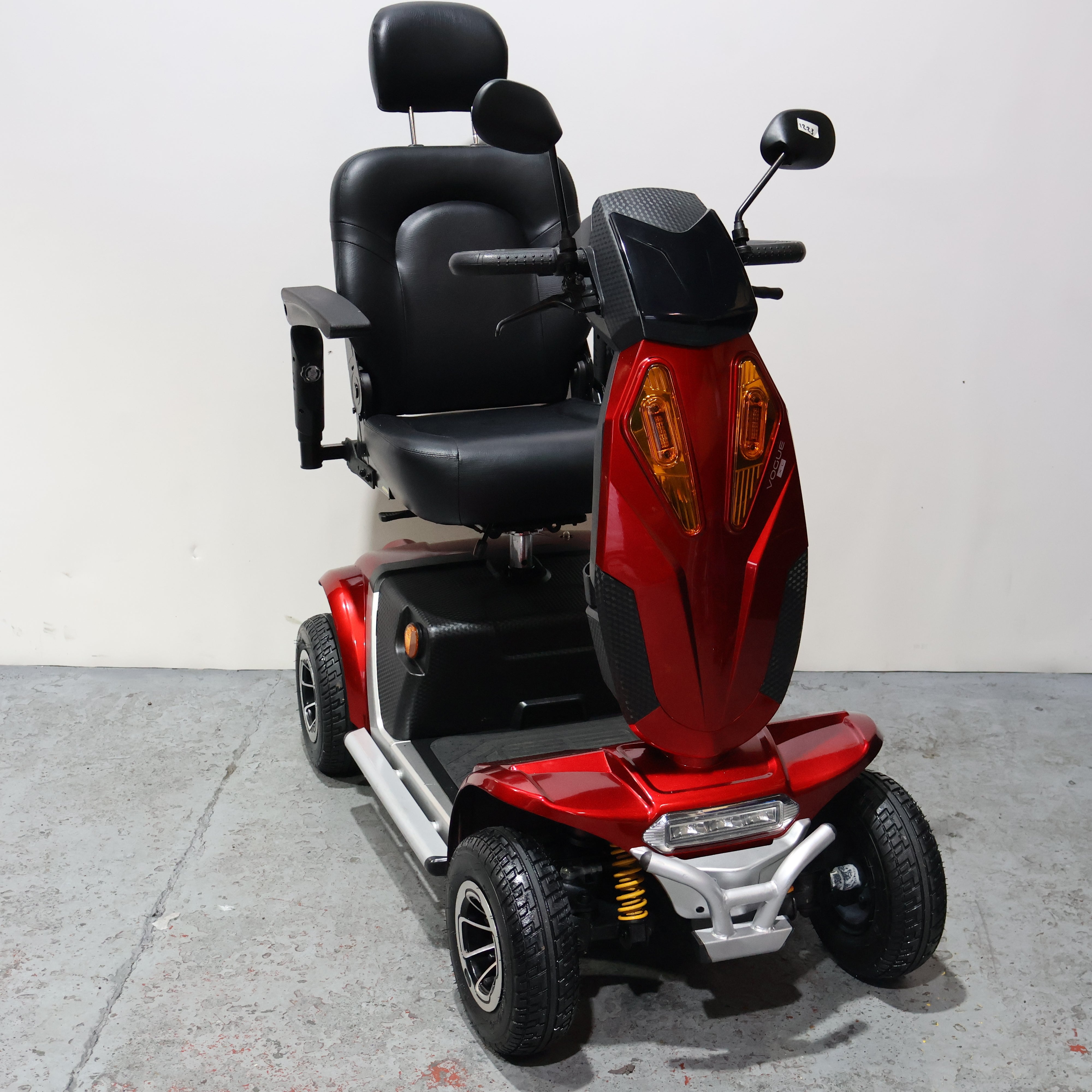 Monarch Vouge XL Red 8mp  Electric Mobility Scooter