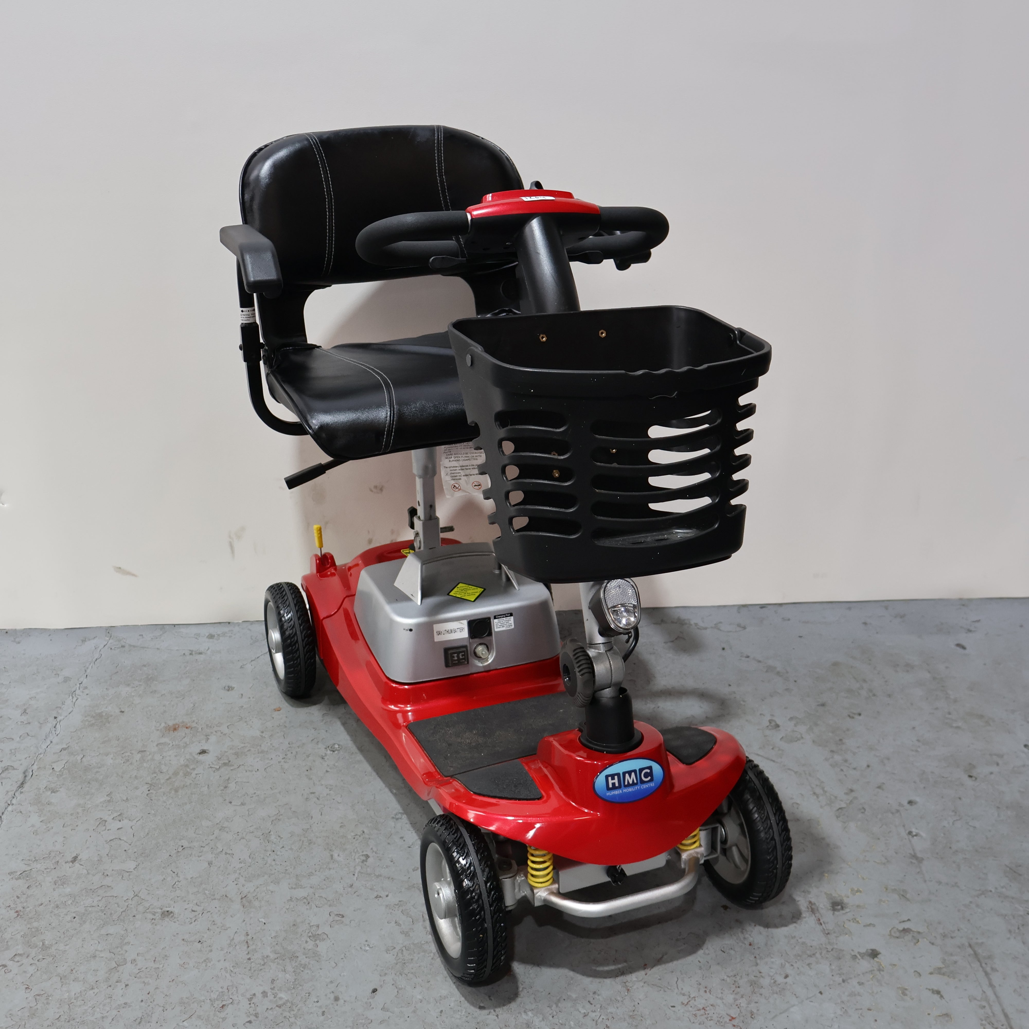 One Rehab Illusion Ultra Lightweight Portable Electric Mobility Scooter 4mph - Humber Mobility Centre