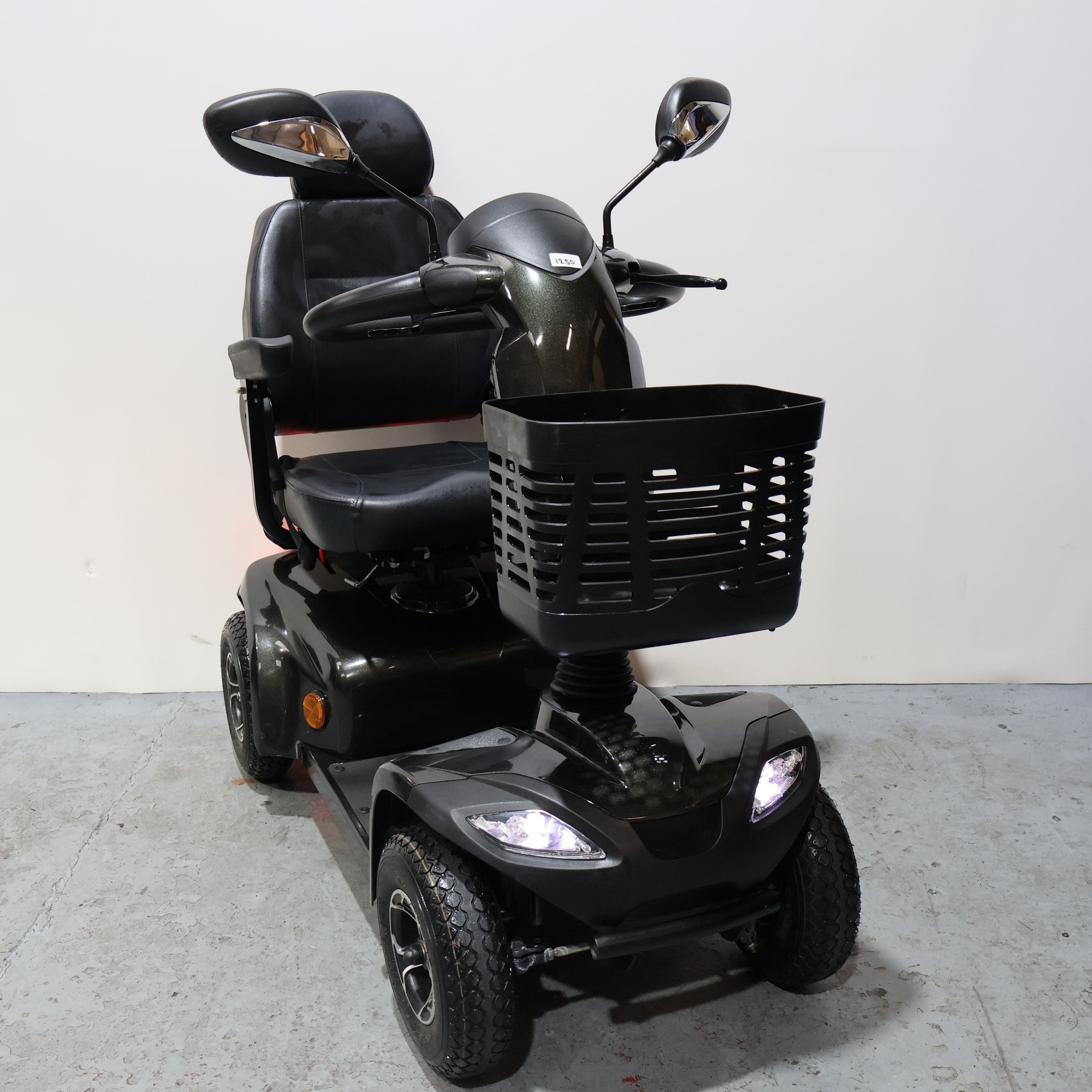 One Rehab Phoenix Electric Mobility Scooter Black 8mph