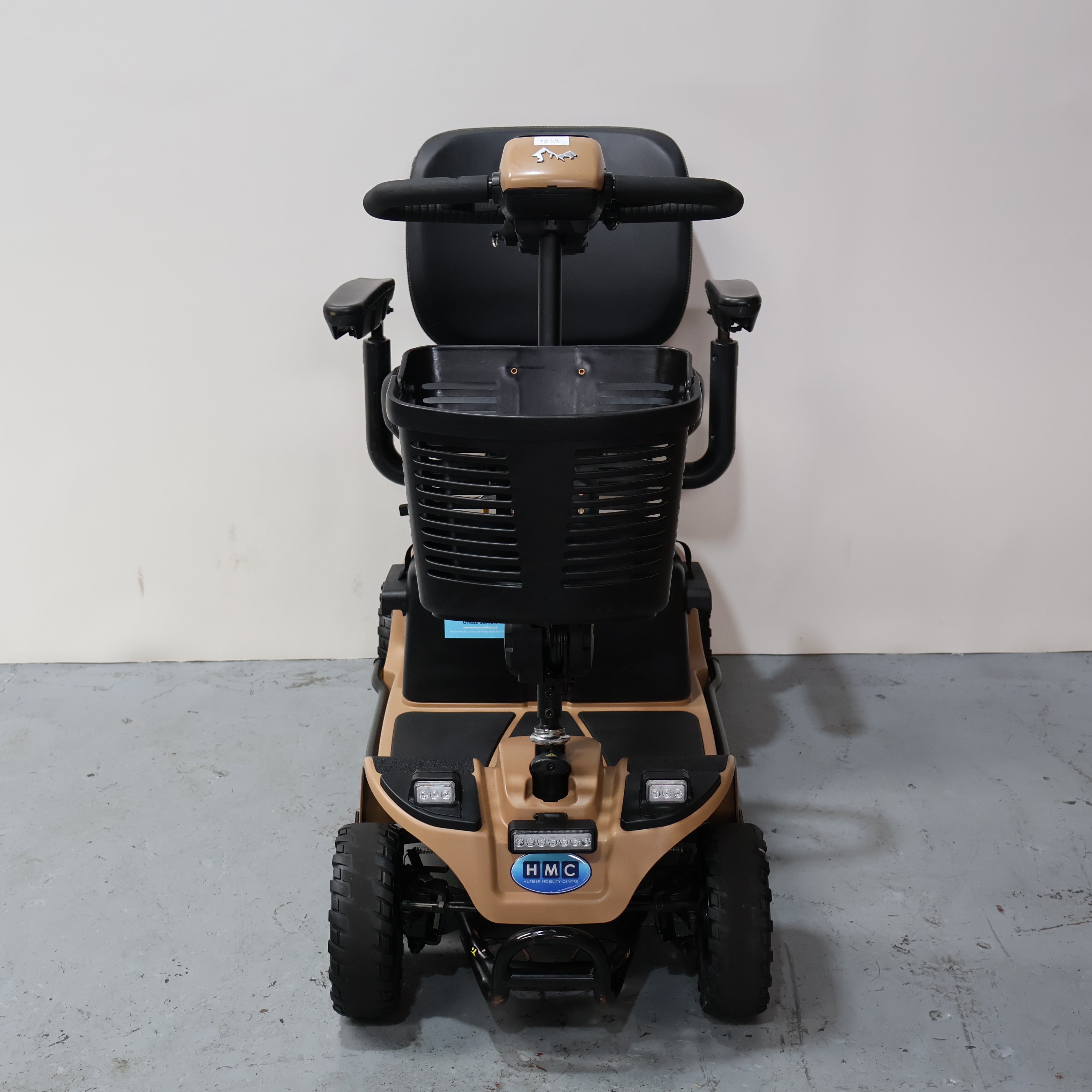 Pride Baja Bandit Boot Electric Mobility Scooter 8mph Tan