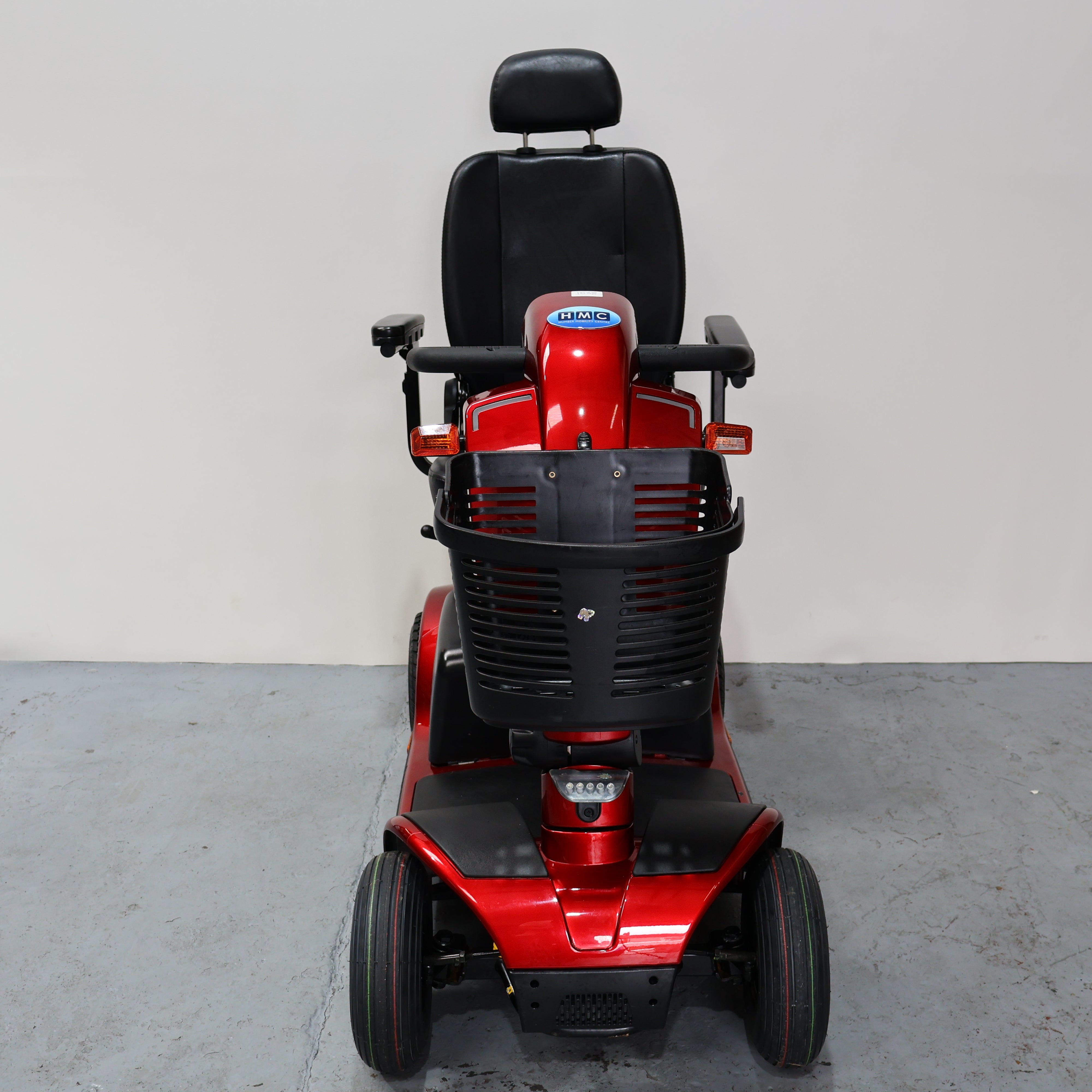 Pride Colt Deluxe 2.0 Mid Size Electric Mobility Scooter Red 6.25mph