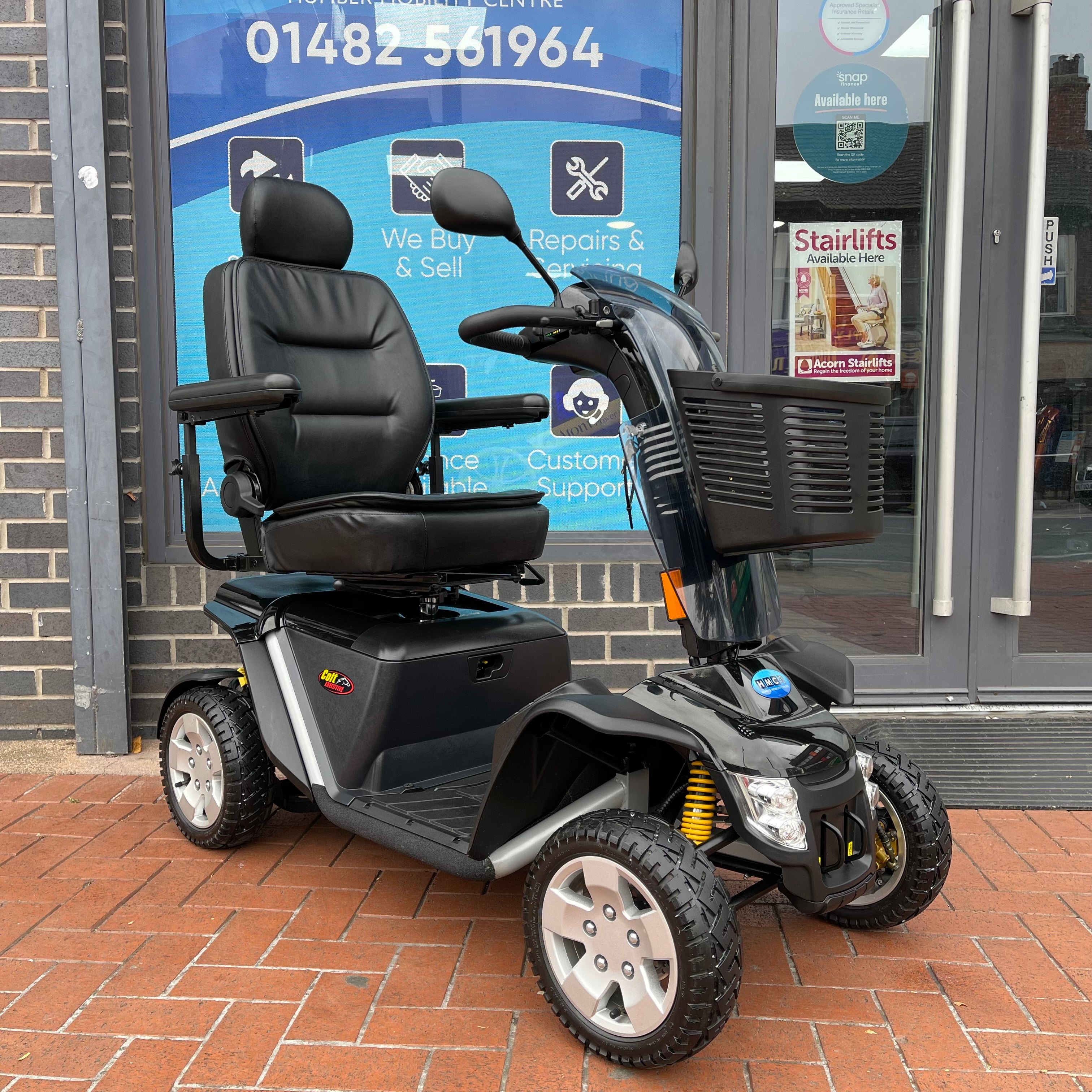 Pride Colt Executive 8mph Mobility Scooter Ex Demo