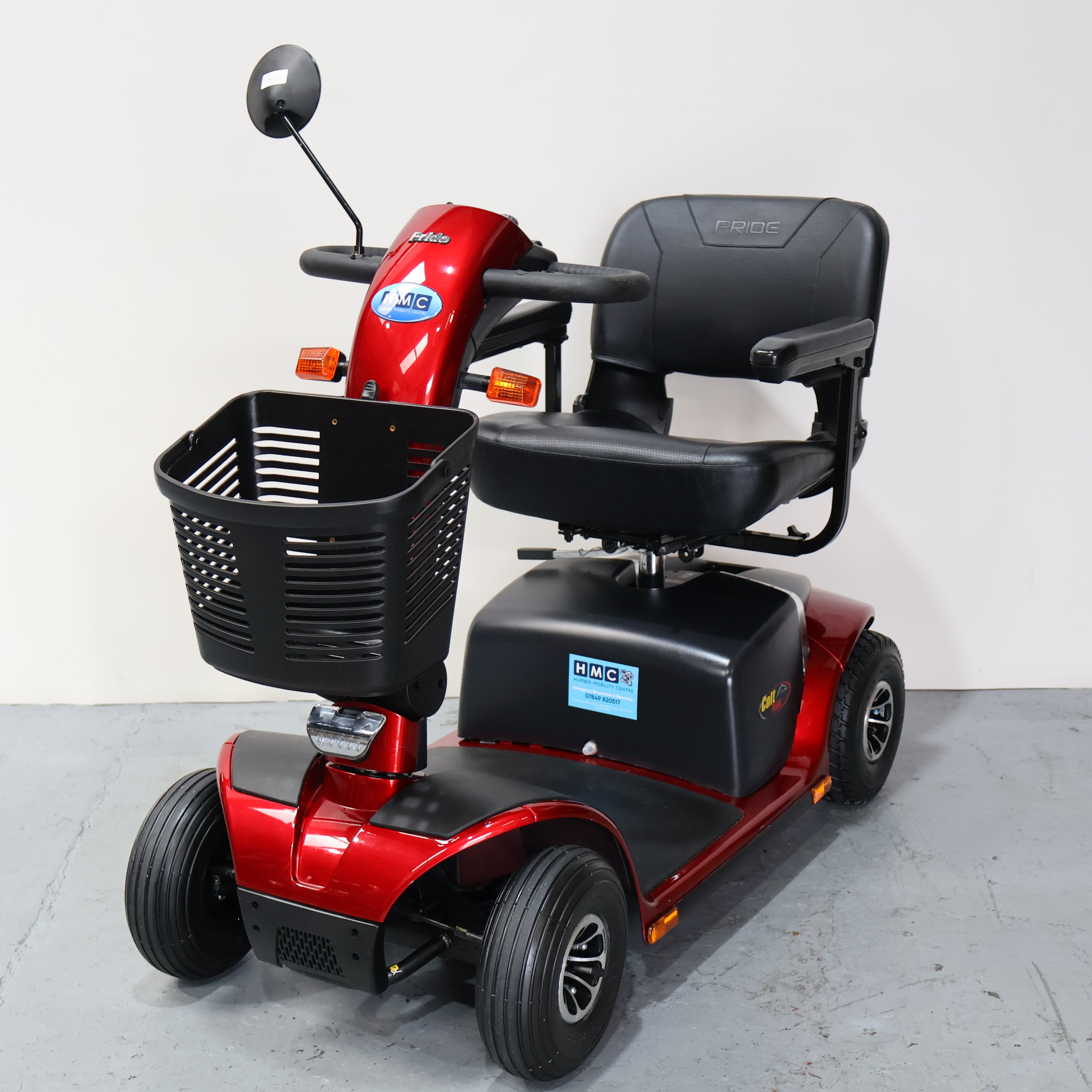 Pride Colt Plus Mid-Size Mobility Scooter 4mph
