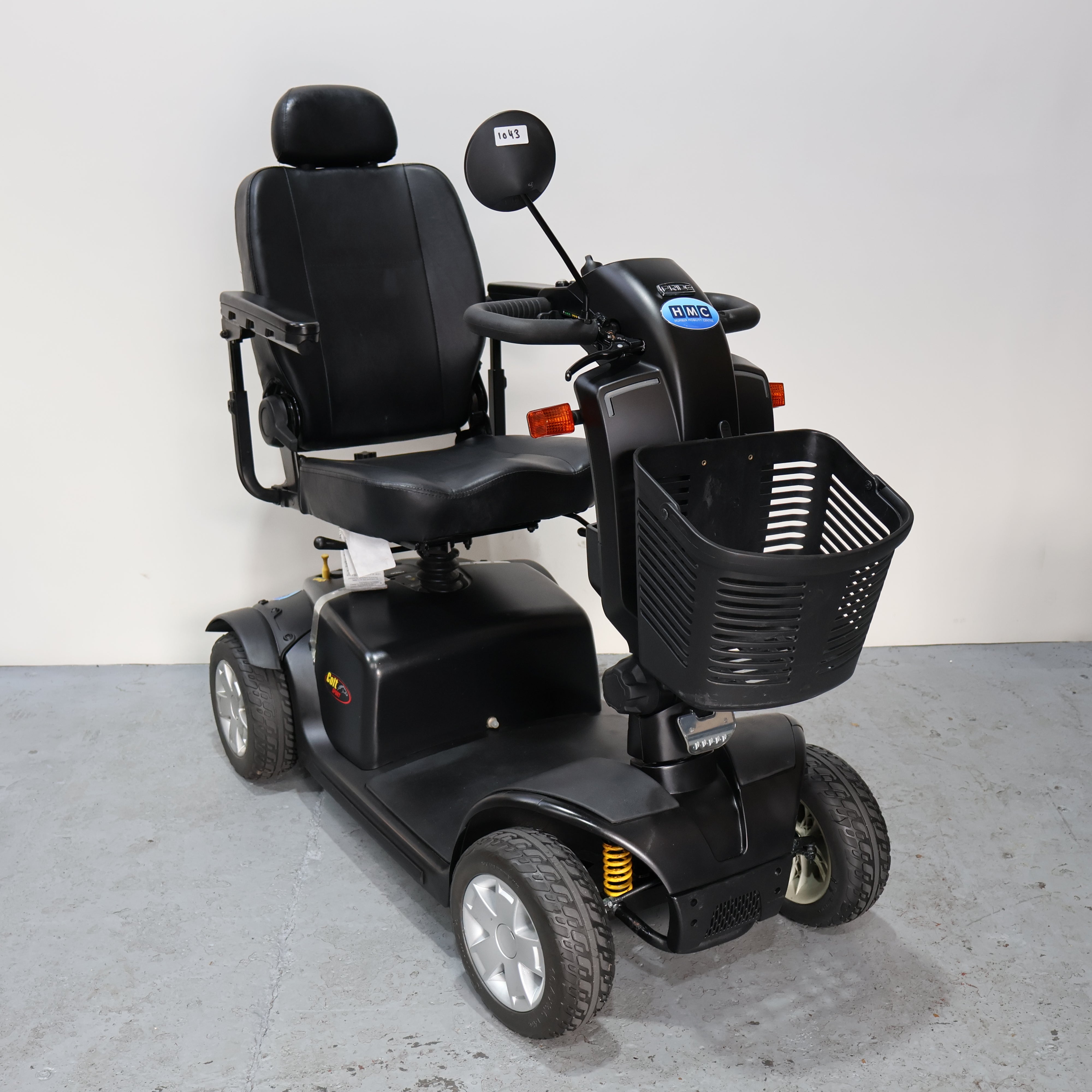 Pride Colt Sport Mid Size 8mph Electric Mobility Scooter