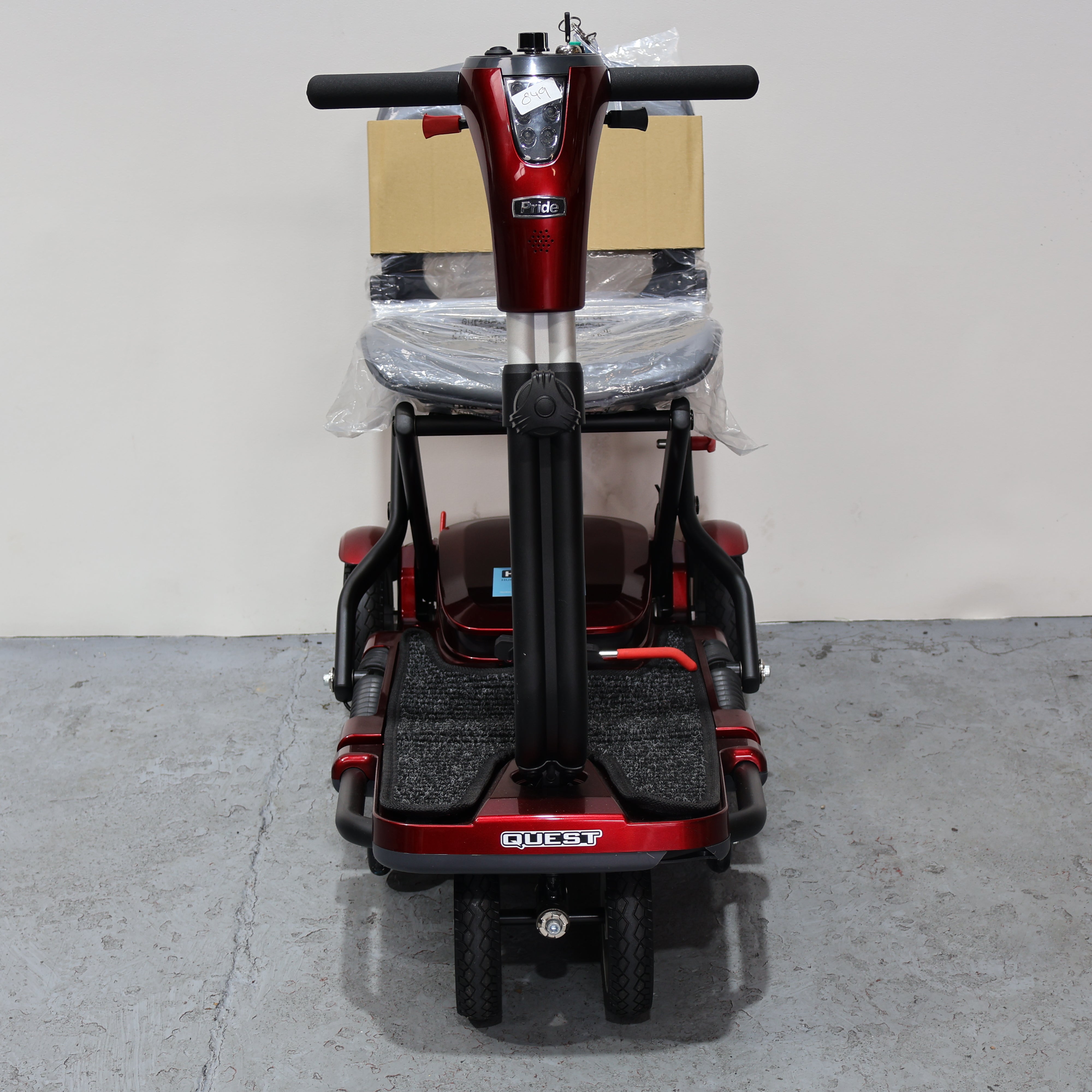 Pride Quest Portable Folding Electric Mobility Scooter 4mph