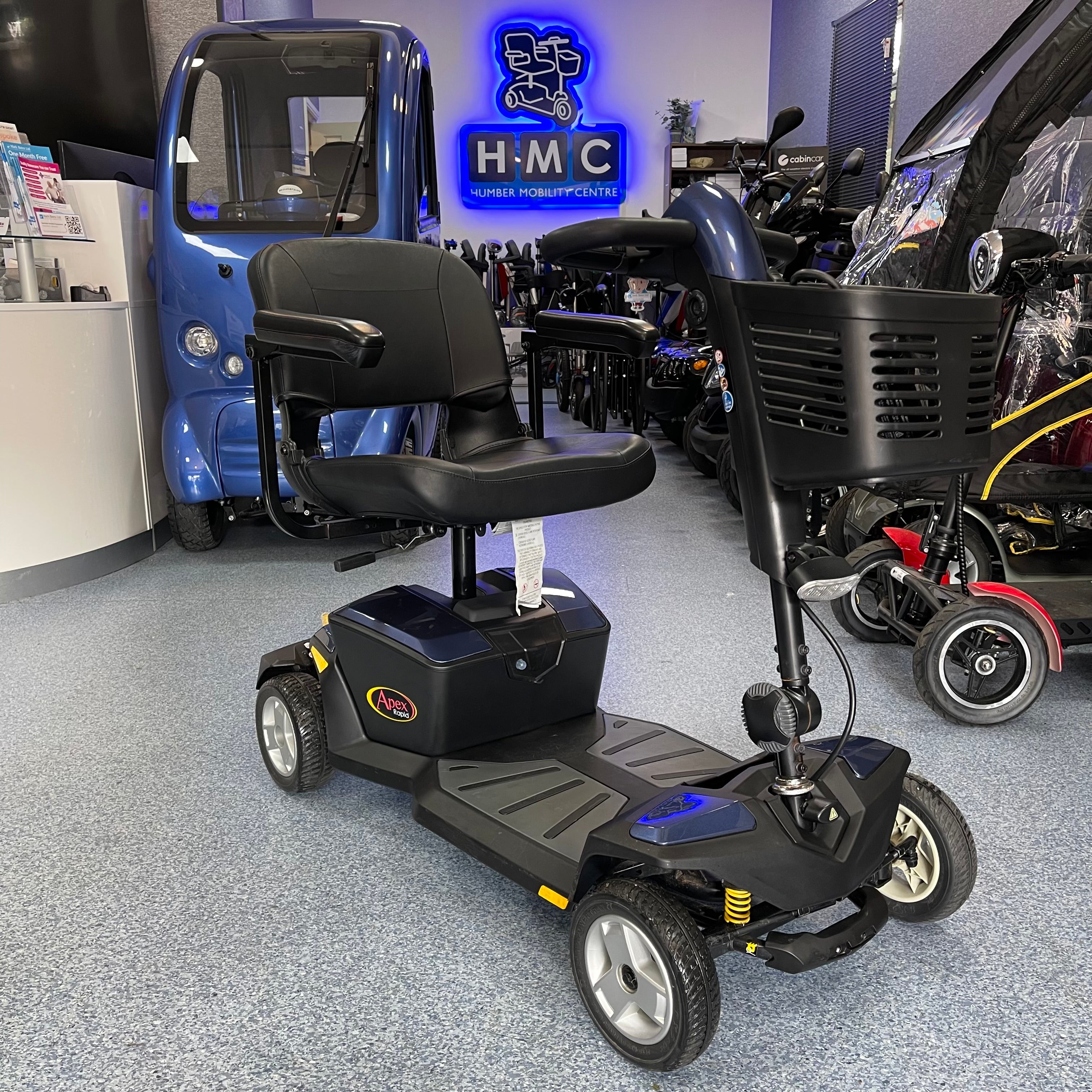 Pride Apex Rapid Boot Mobility Scooter 4mph