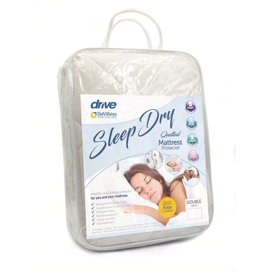 Sleep Dry Quilted Mattress Protector - Super King