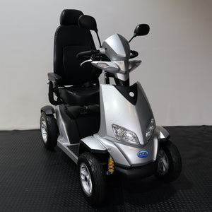 Rascal Vision Electric Mobility Scooter Silver All Terrain 8mph - Humber Mobility Centre