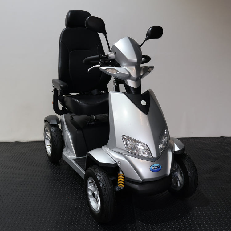 Rascal Vision Electric Mobility Scooter Silver All Terrain 8mph - Humber Mobility Centre