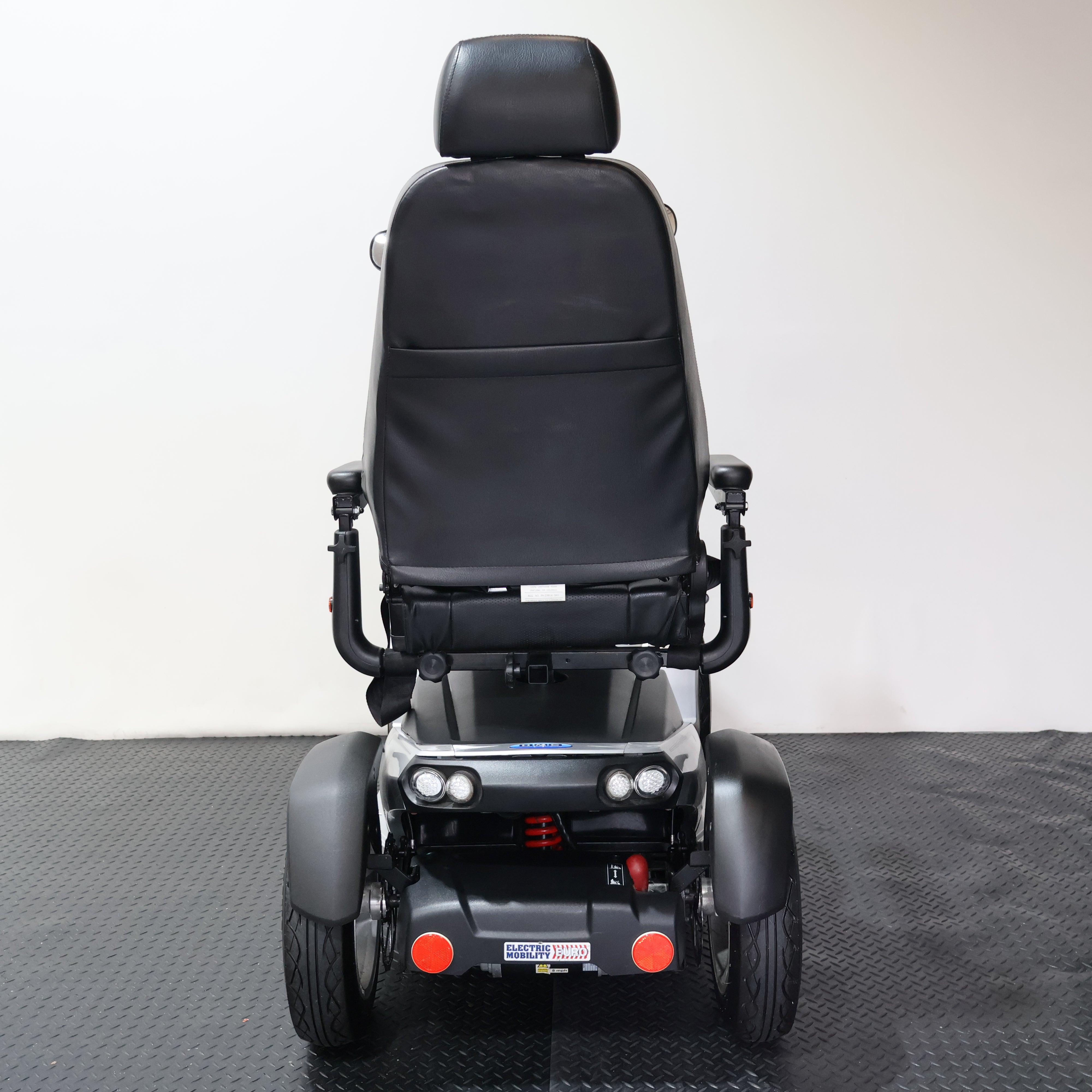 Rascal Vision Electric Mobility Scooter Silver All Terrain 8mph - Humber Mobility Centre