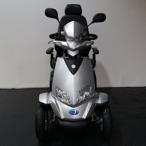 Rascal Vision Electric Mobility Scooter Silver All Terrain 8mph - Humber Mobility Centre