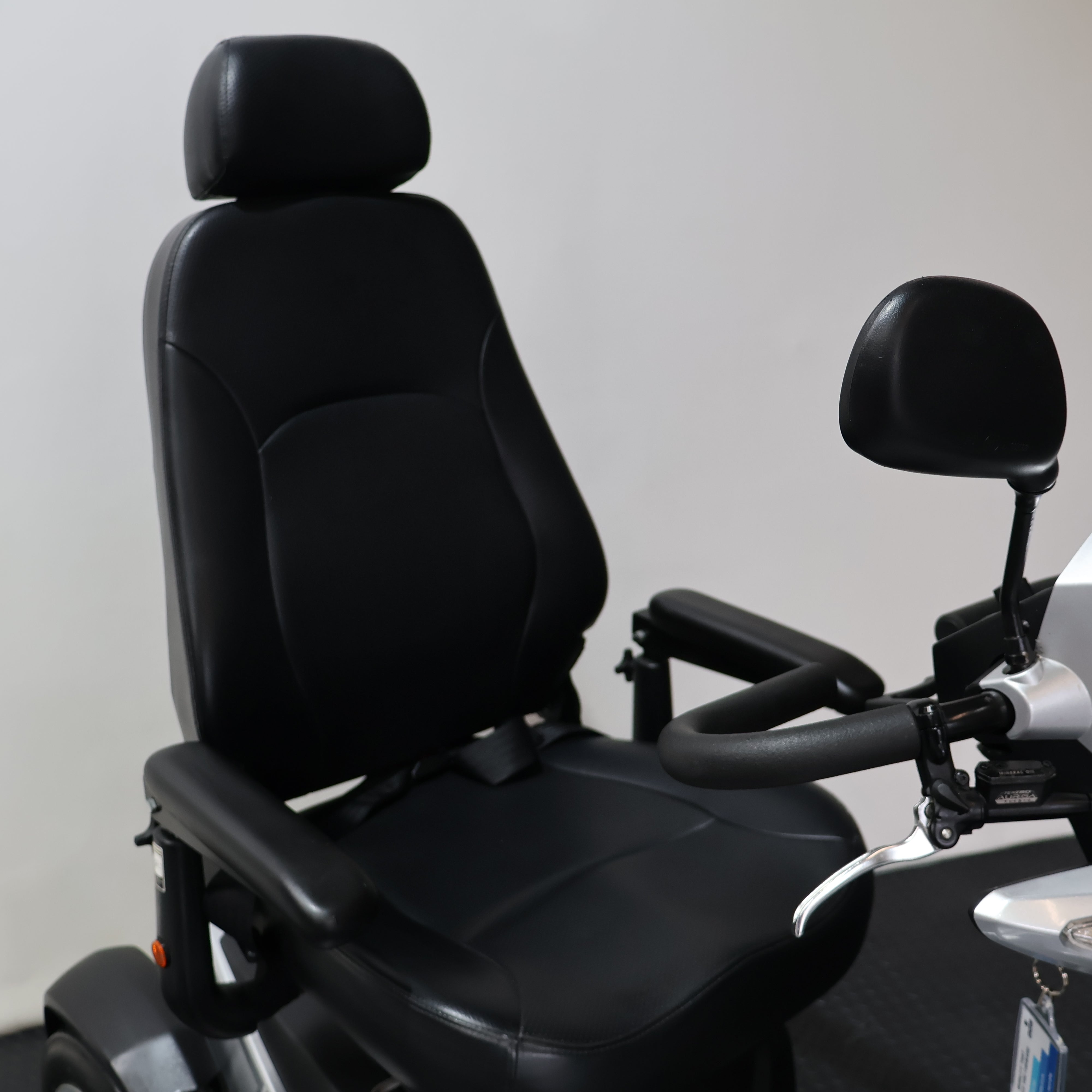 Rascal Vision Electric Mobility Scooter Silver All Terrain 8mph - Humber Mobility Centre