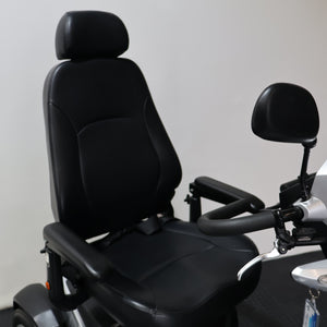 Rascal Vision Electric Mobility Scooter Silver All Terrain 8mph - Humber Mobility Centre