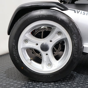Rascal Vision Electric Mobility Scooter Silver All Terrain 8mph - Humber Mobility Centre