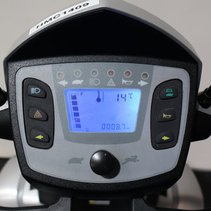 Rascal Vision Electric Mobility Scooter Silver All Terrain 8mph - Humber Mobility Centre