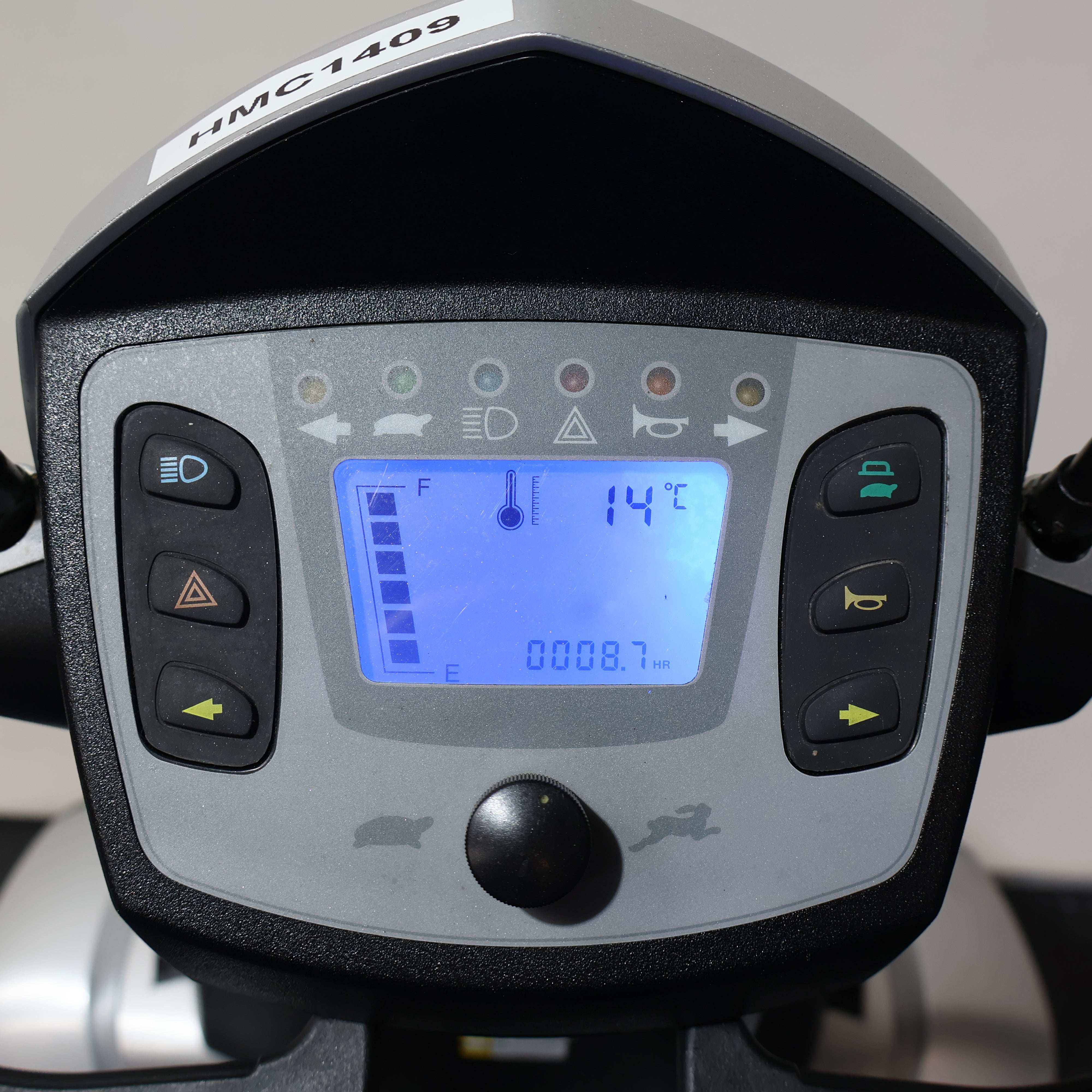 Rascal Vision Electric Mobility Scooter Silver All Terrain 8mph - Humber Mobility Centre
