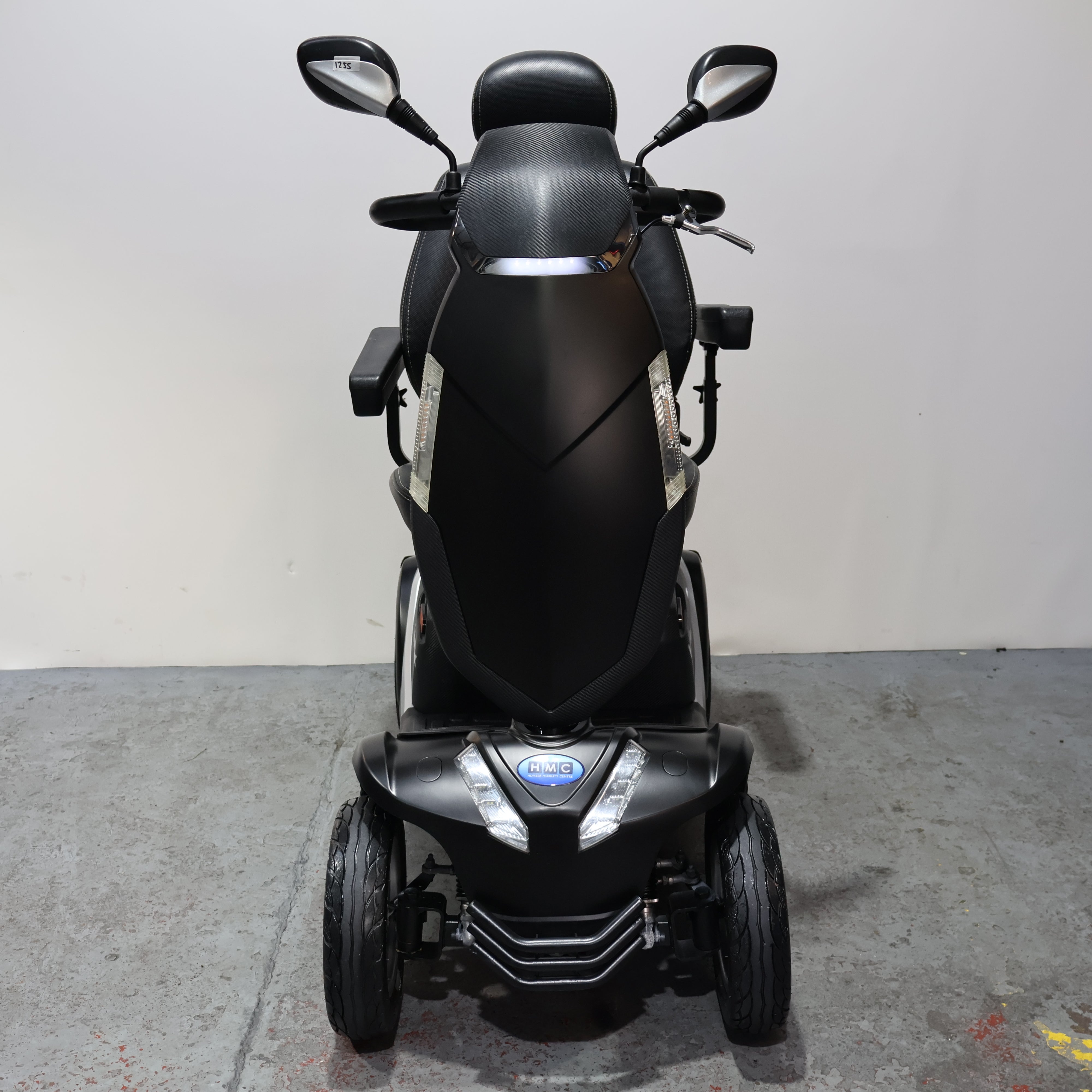 Rascal Vortex Custom One of One Matt Black Electric Mobility Scooter 8mph