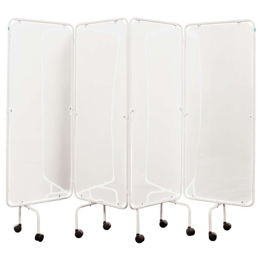 Plain White Screen Panels & Fixing Kit