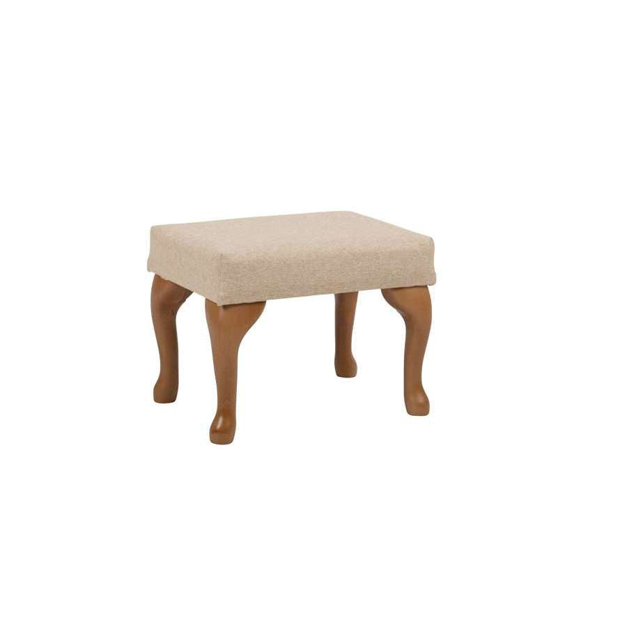 Queen Anne Footstool (Oyster)
