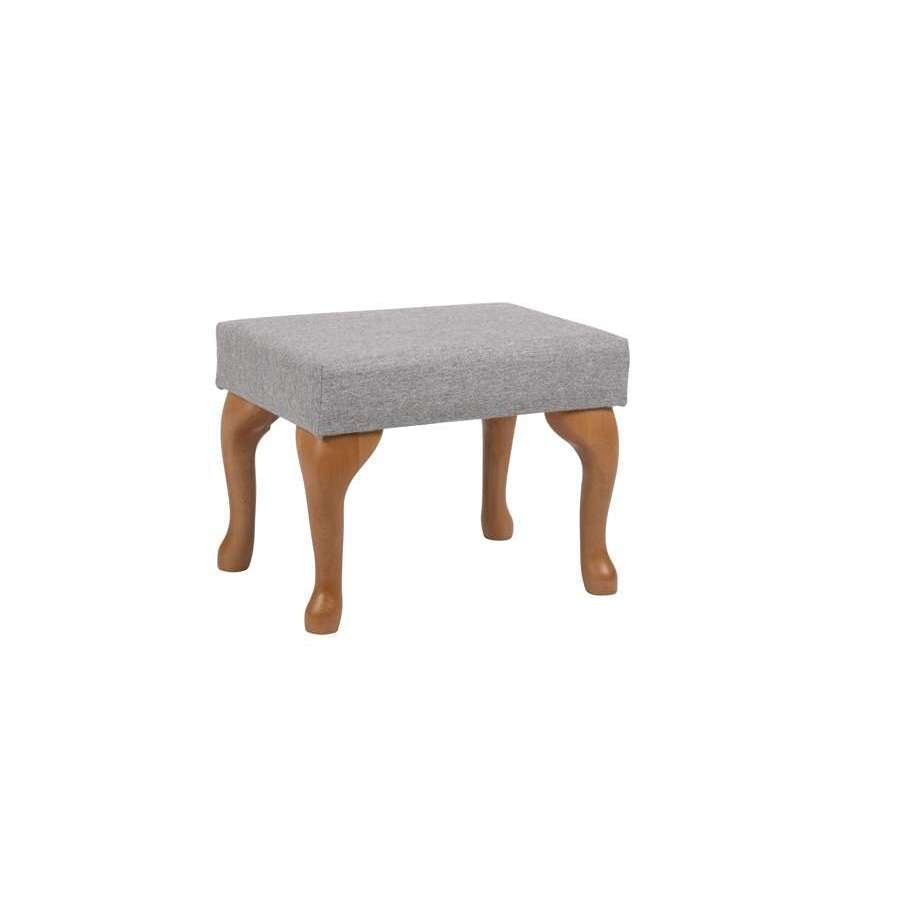 Queen Anne Footstool (Stone)