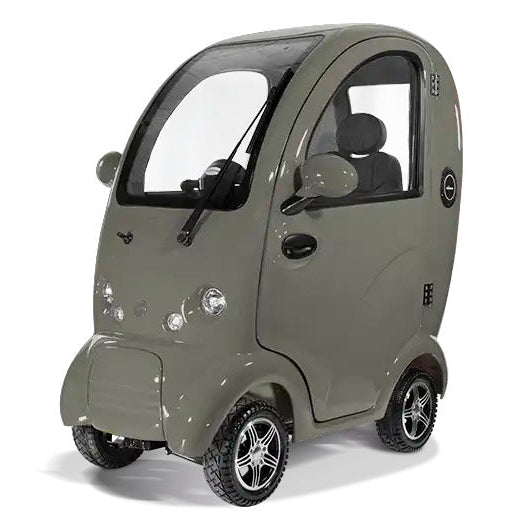 Scooterpac Cabin Car MK2 Plus Mobility Scooter 8mph – Stone Grey