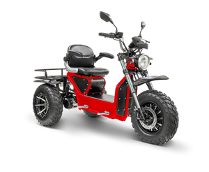 Scooterpac Invader Off Road Mobility Scooter 8mph Red - Humber Mobility Centre