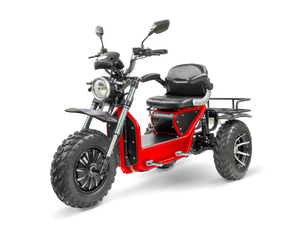 Scooterpac Invader Off Road Mobility Scooter 8mph Red - Humber Mobility Centre