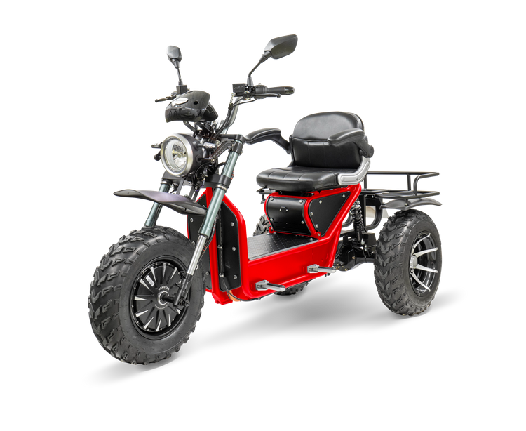 Scooterpac Invader Off Road Mobility Scooter 8mph Red - Humber Mobility Centre