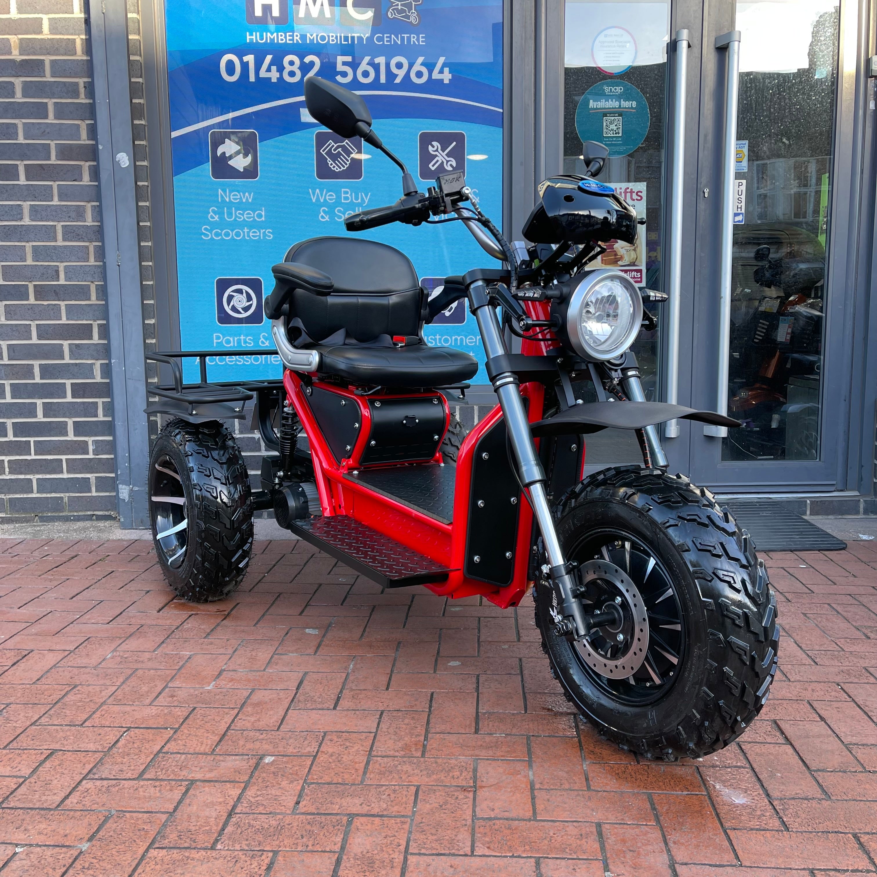 Scooterpac Invader Off Road Mobility Scooter 4-16mph