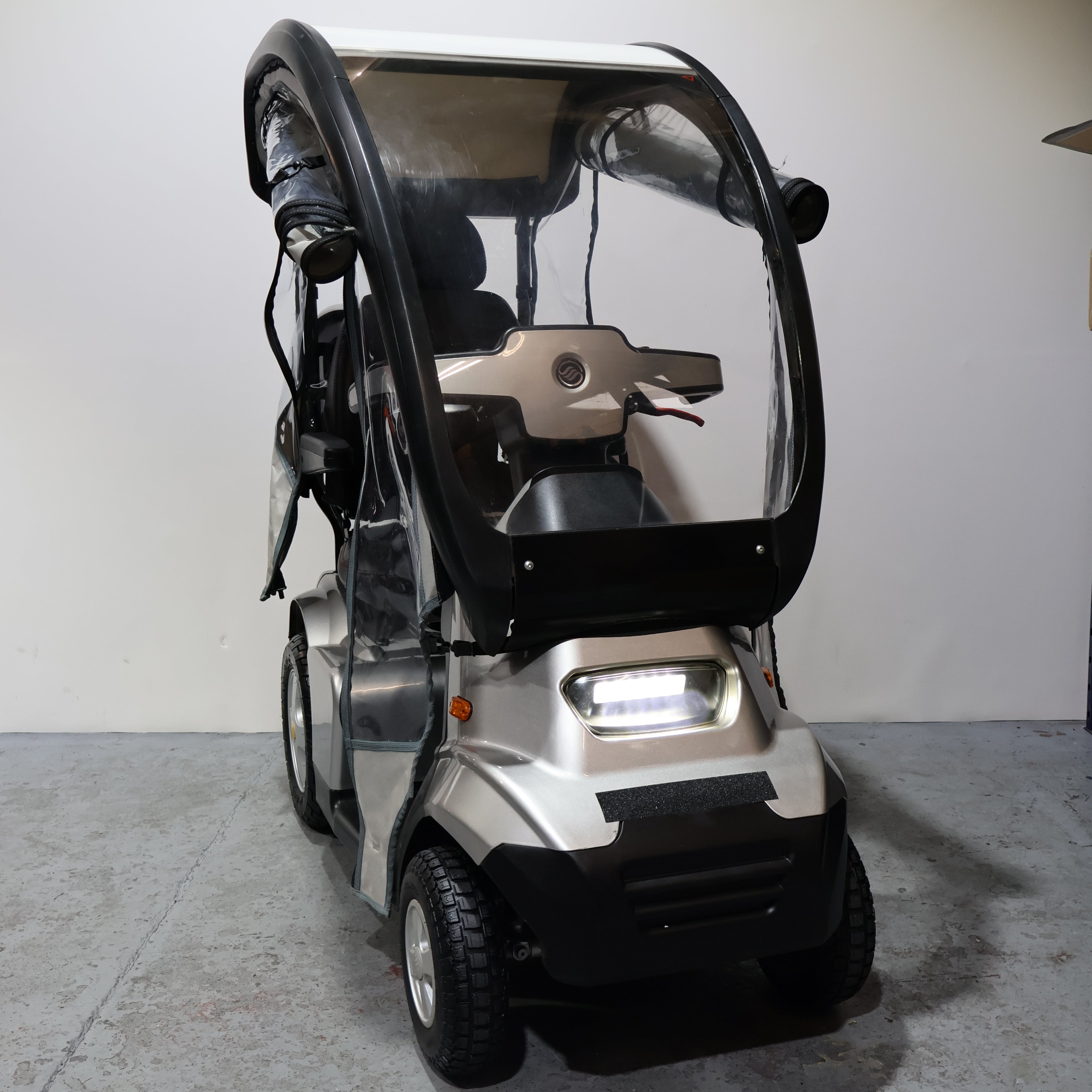 TGA S4 Breeze Mobility Scooter With A Hard Top Canopy