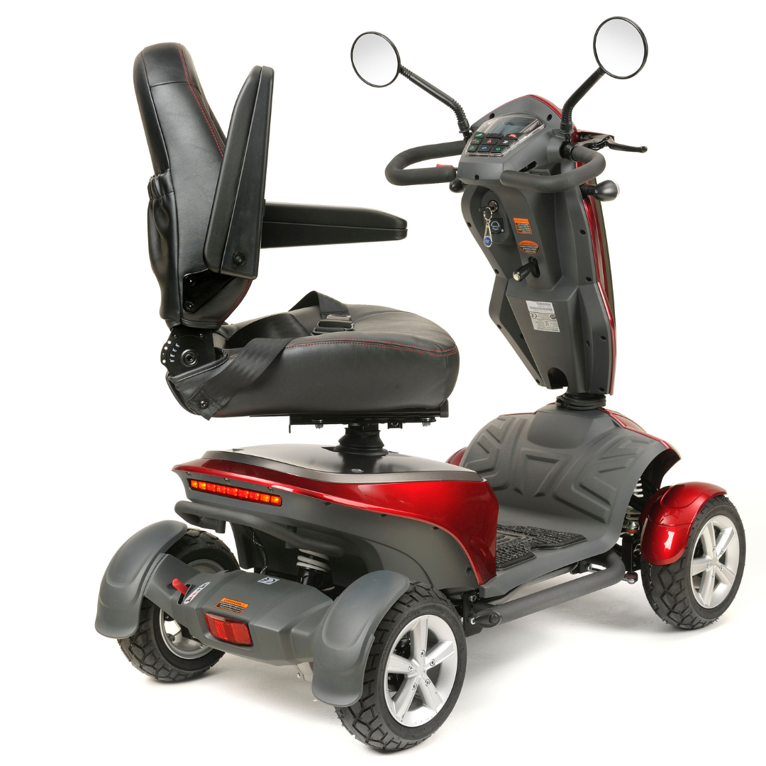 TGA Vita Lite Mid Size Red Electric Mobility Scooter 6mph