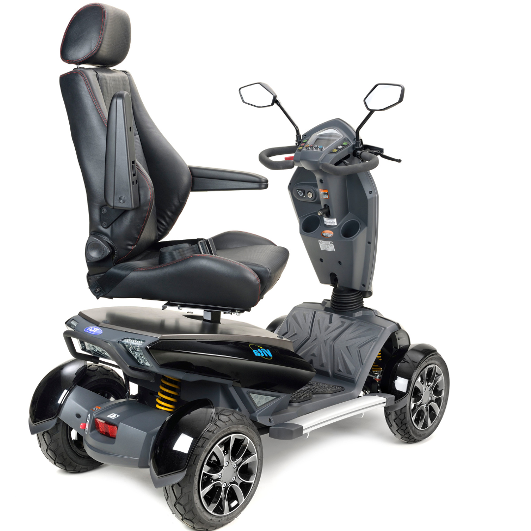 TGA Vita S Black All Terrain Off Road 8mph  Electric Mobility Scooter