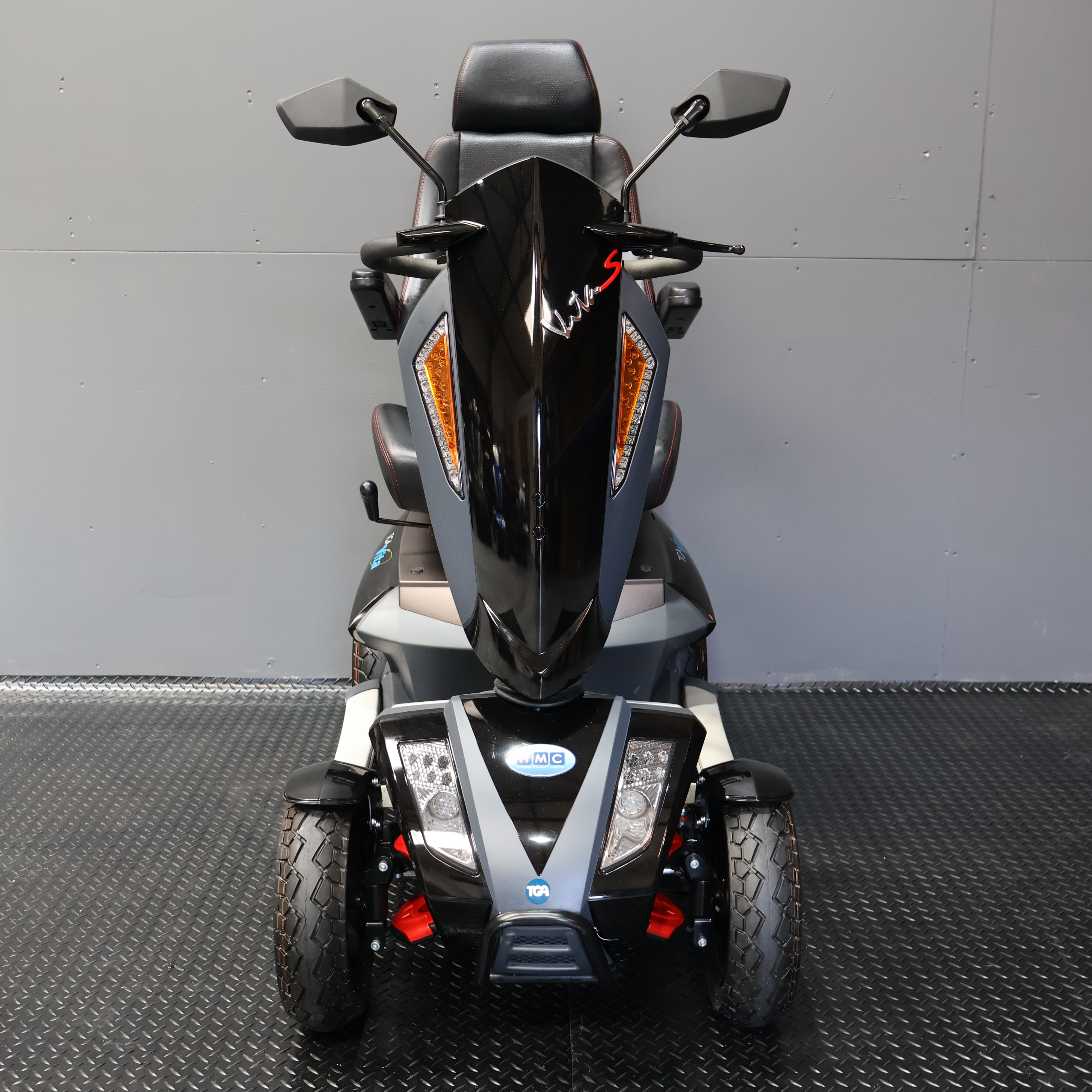TGA Vita S Black Electric Mobility Scooter All Terrain Road Legal 8mph