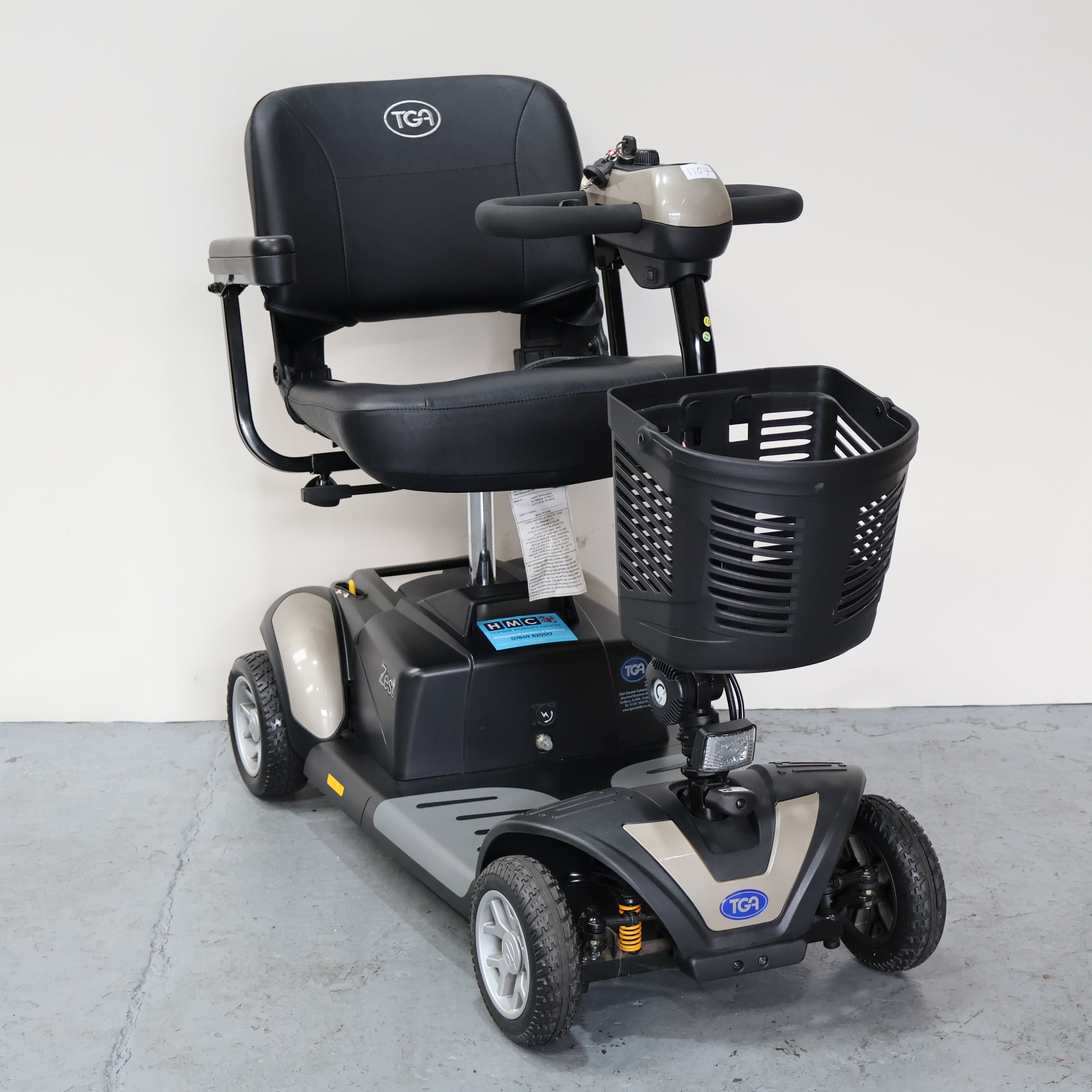 TGA Zest  Lightweight Electric Mobility Scooter 4mph