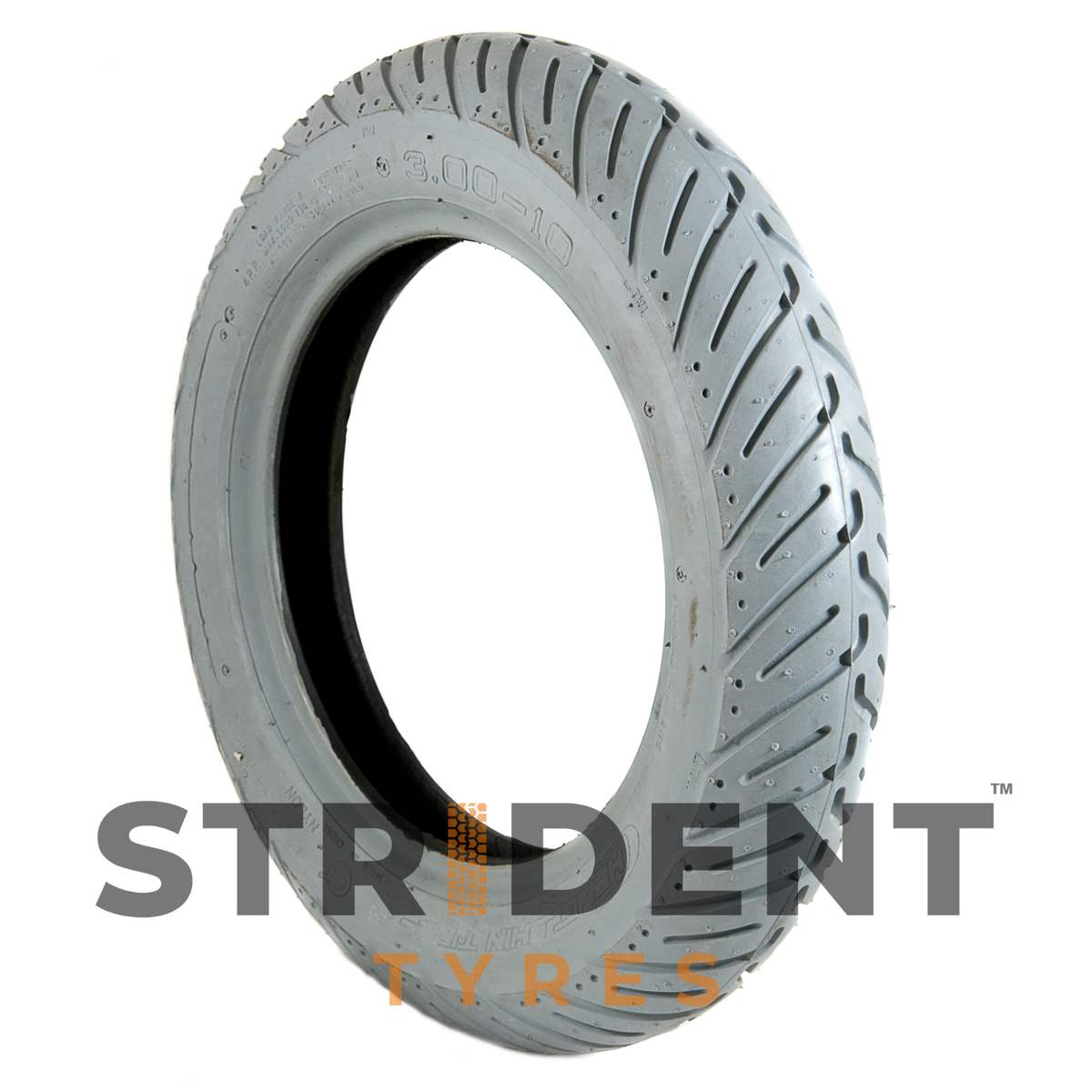 Strident Grey Pneumatic 300 x 10 Tyre (TJ10C917)