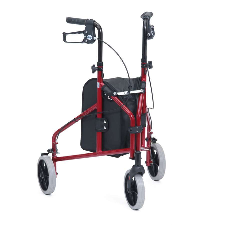 Tri-Walker Ultra Lightweight - Red - Humber Mobility Centre