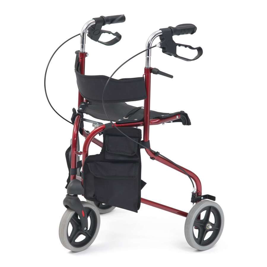 Tri-Walker with Seat (Red)