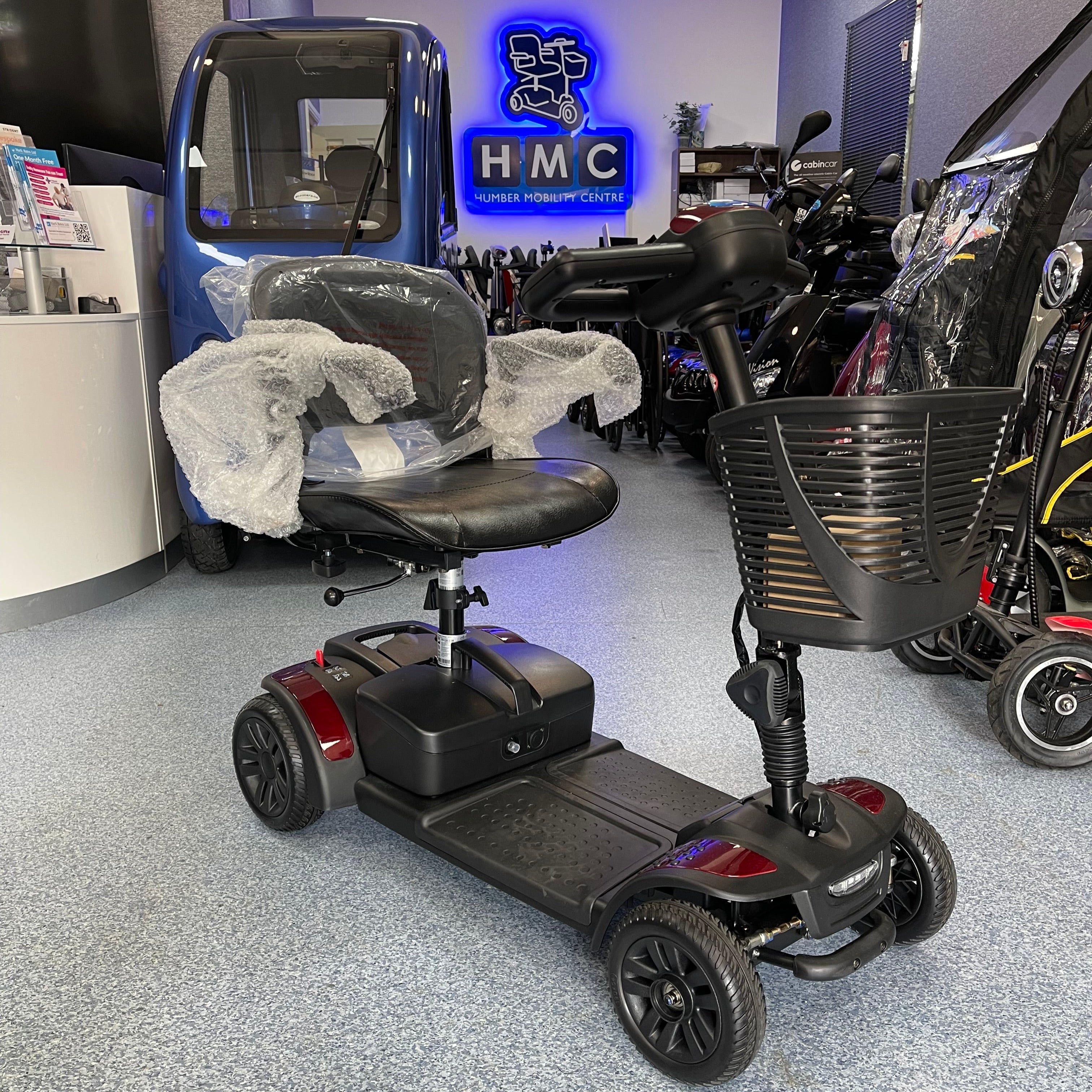 Van Os Travelux Tiempo Boot Mobility Scooter 4mph