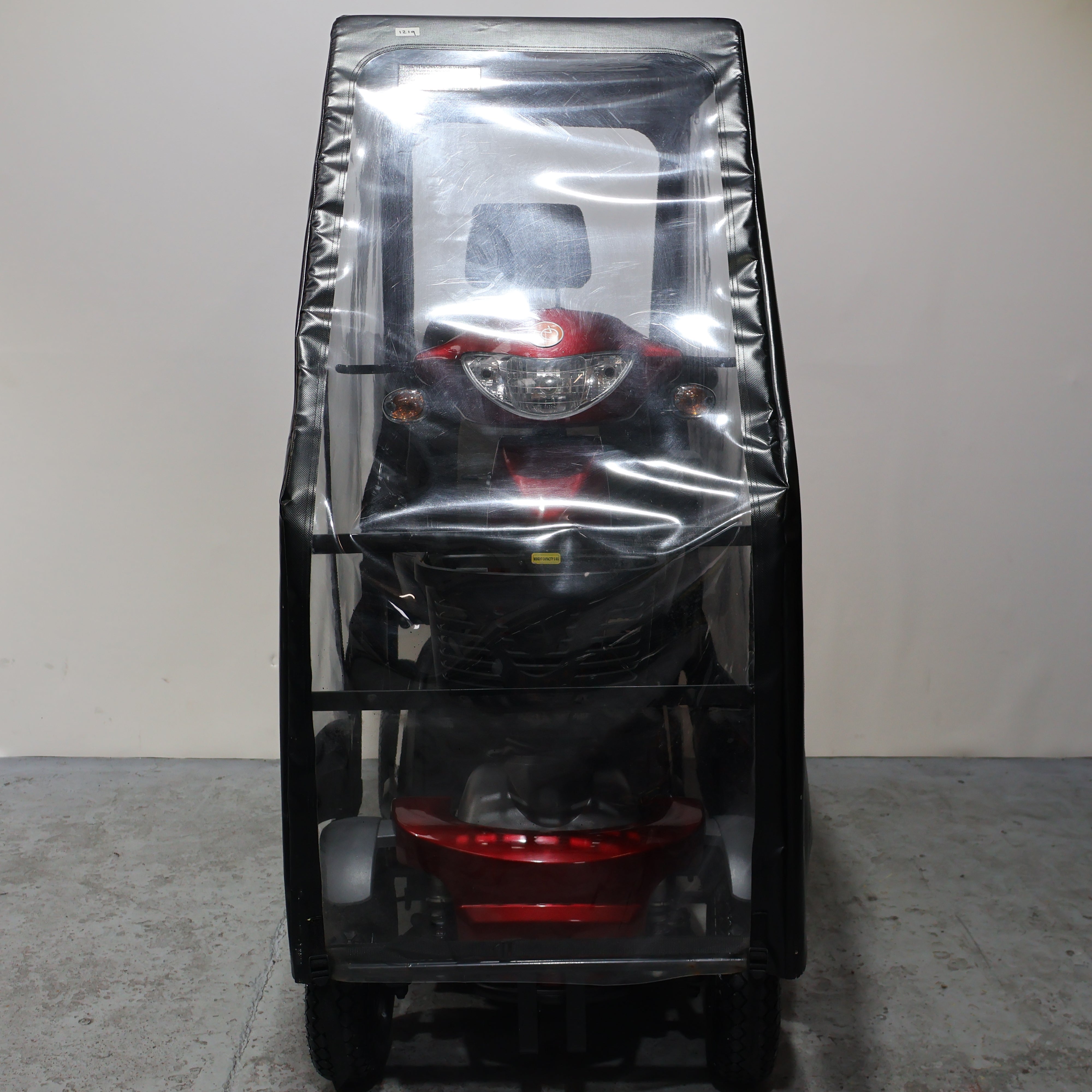 Vanos Galaxy 2 Canopy Electric Mobility Scooter 8mph Red