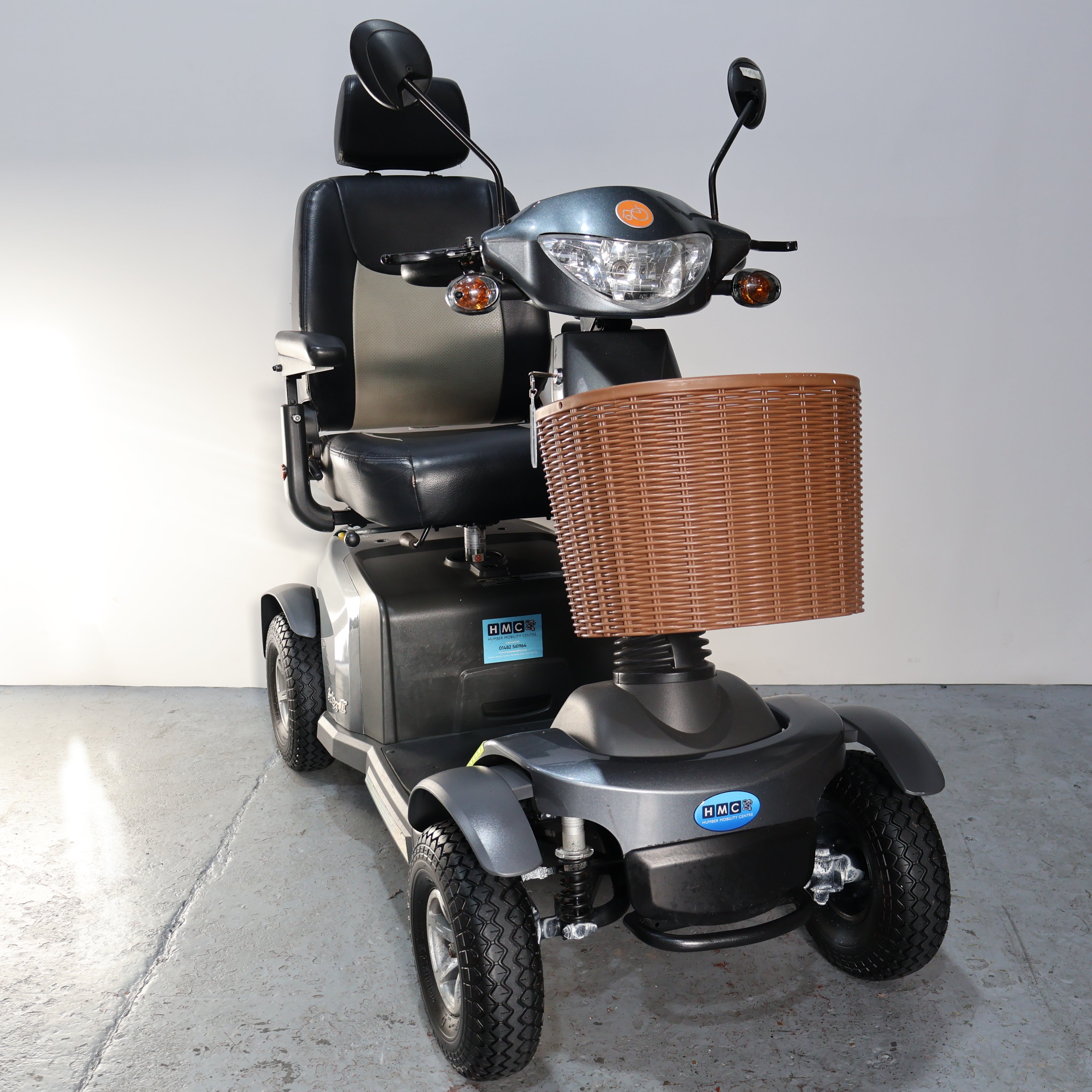 Vanos Galaxy 2 Electric Mobility Scooter Silver 8mph