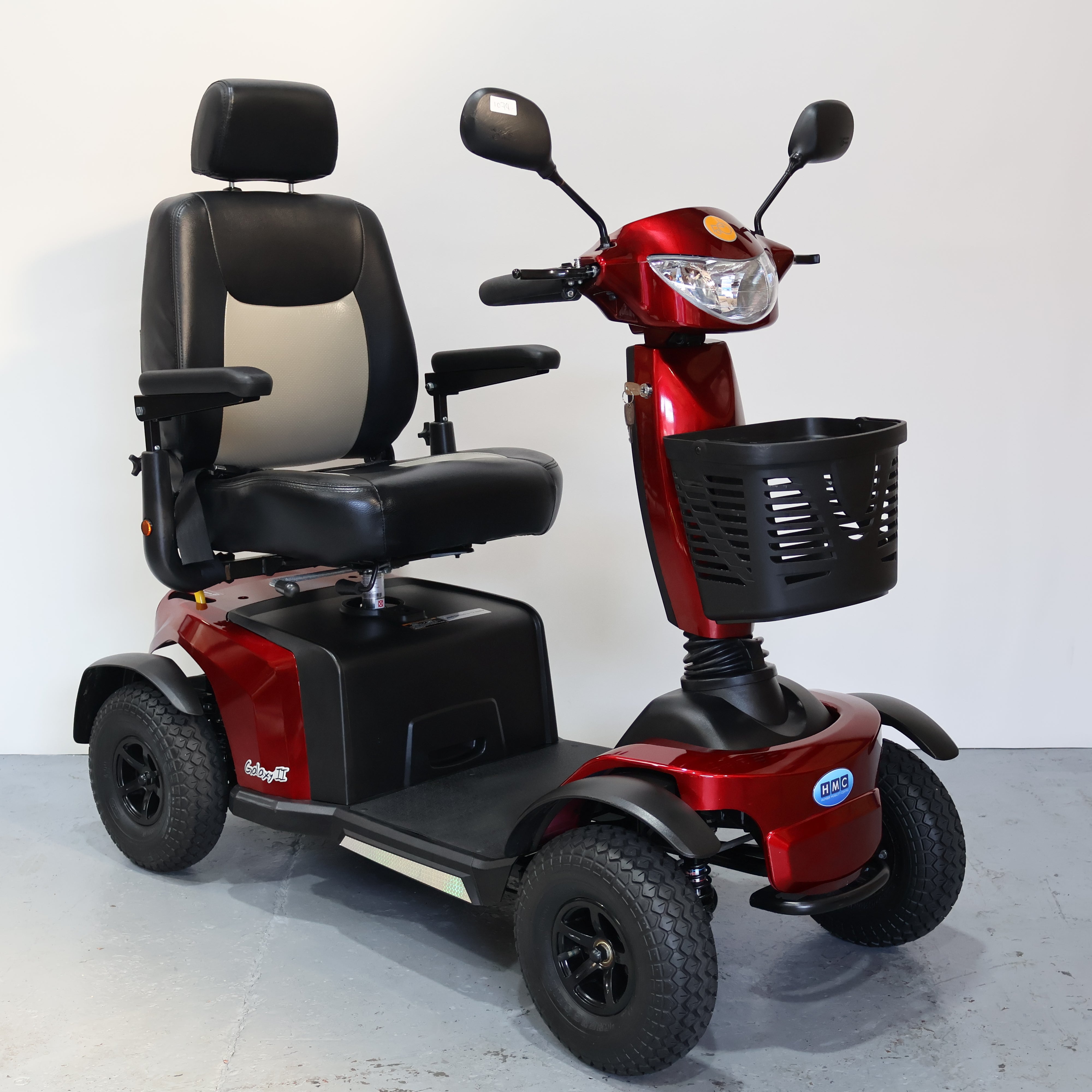 Vanos Galaxy 2 Red Electric Mobility Scooter 8mph