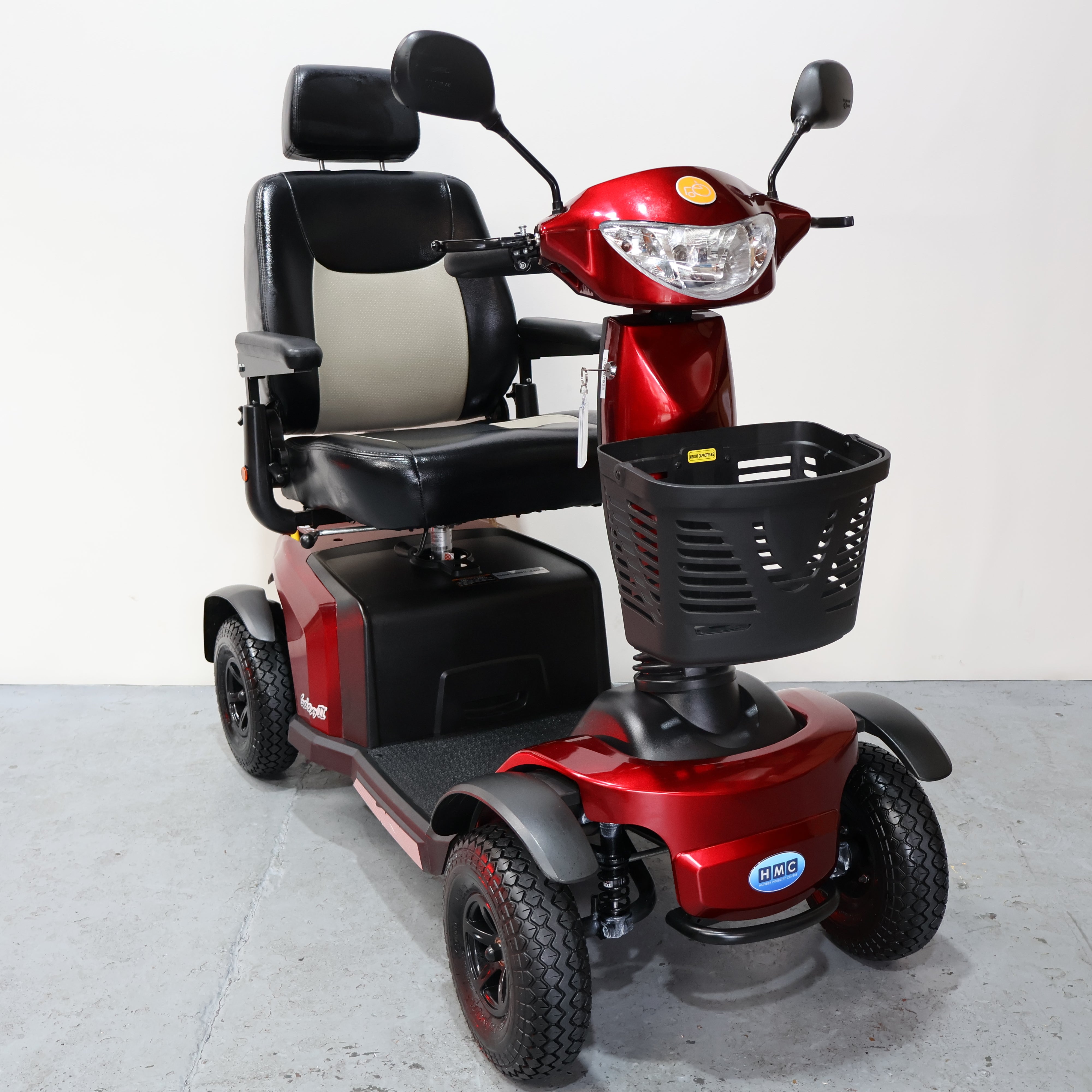 Vanos Galaxy 2 Red Electric Mobility Scooter 8mph Red