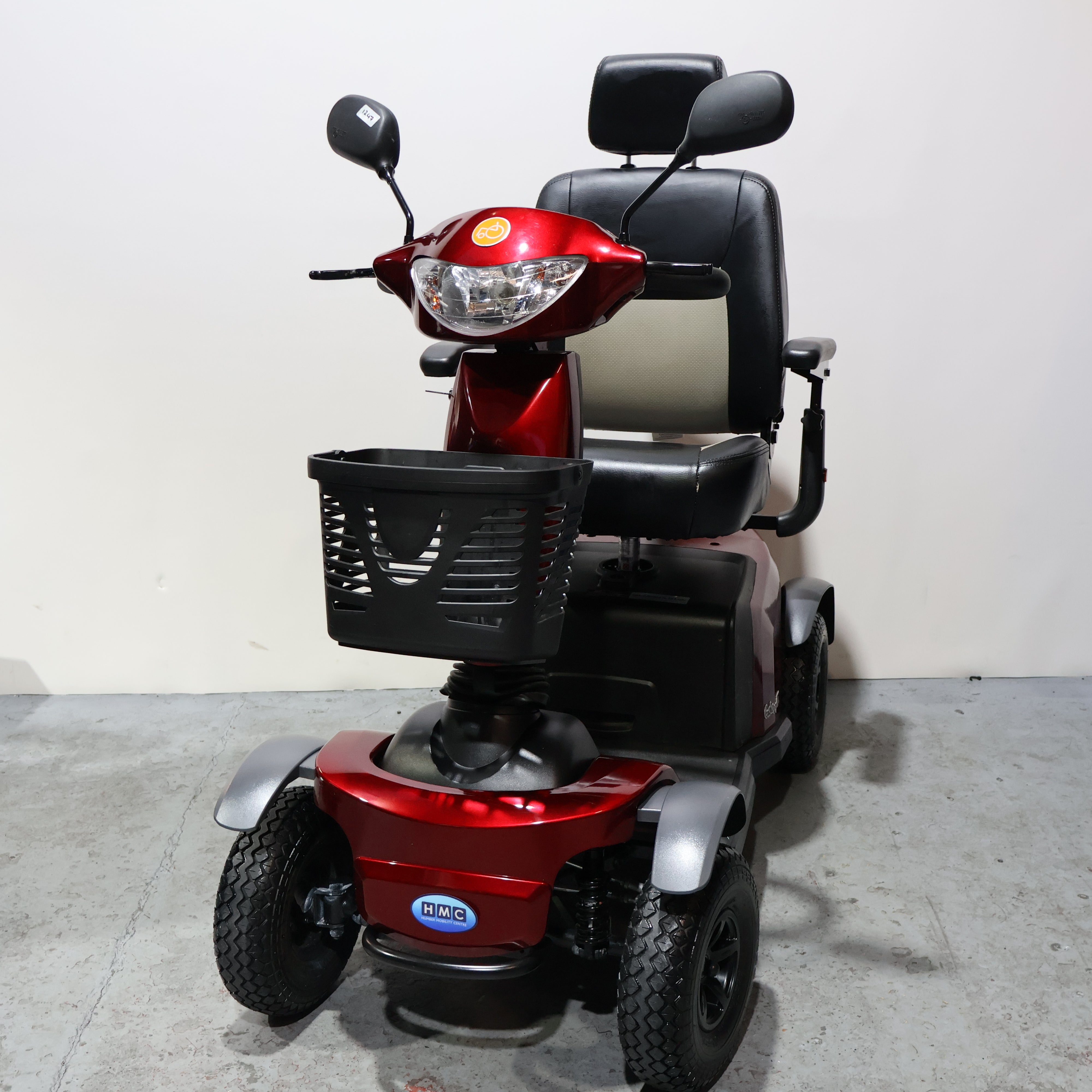 Vanos Galaxy 2 Red Electric Mobility Scooter 8mph Red